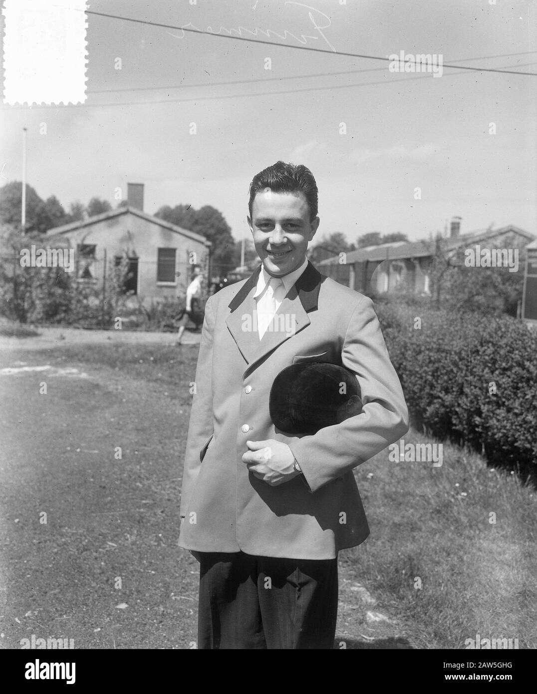 Cup Tuinner Horse Sport Datum: 6. Mai 1952 Schlagwörter: PFERDESPORT Personenname: Tuinner Stockfoto