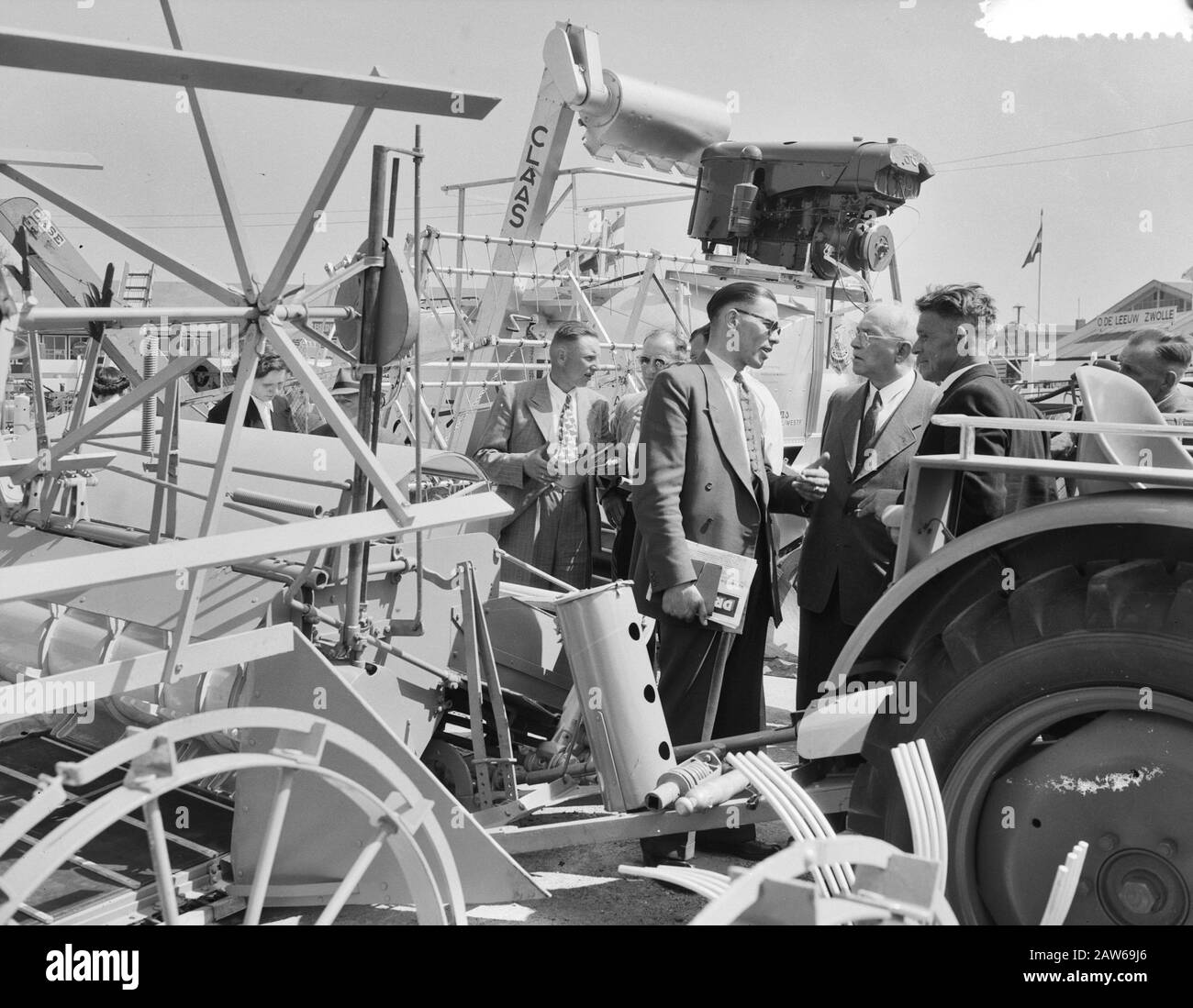 Landwirtschaftsausstellung In Utrechter Datum: 1. Mai 1952 Standort: Utrechter Schlüsselwörter: Agrarhandel Stockfoto