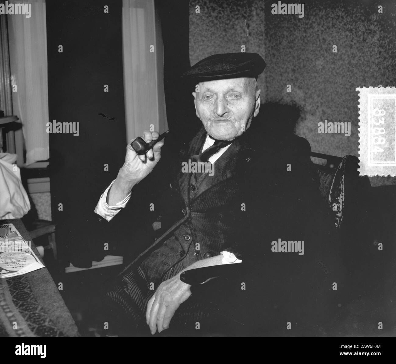 Opa J. Kip 18. März 106 Jahre Datum: 11. März 1957 Stockfoto