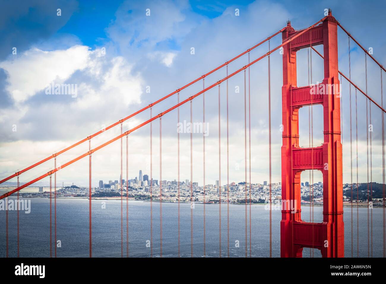 Golden Gate Bridge, San Francisco, CA USA Stockfoto