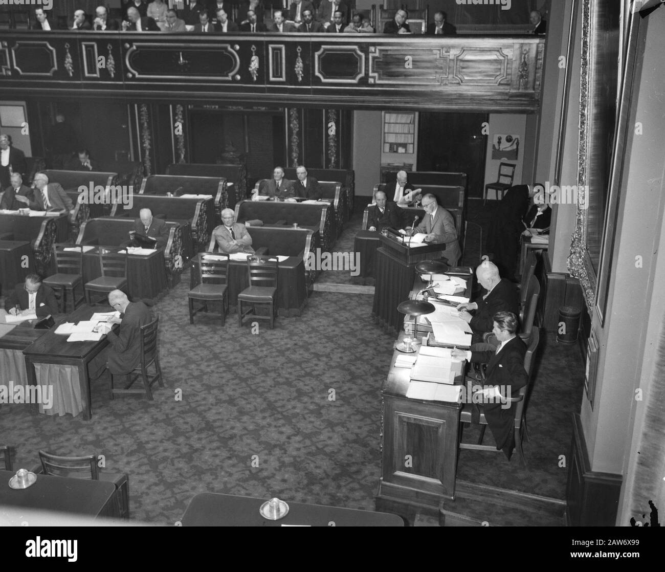 Neuguinea-Debatte im Senat Datum: 8. November 1960 Stockfoto