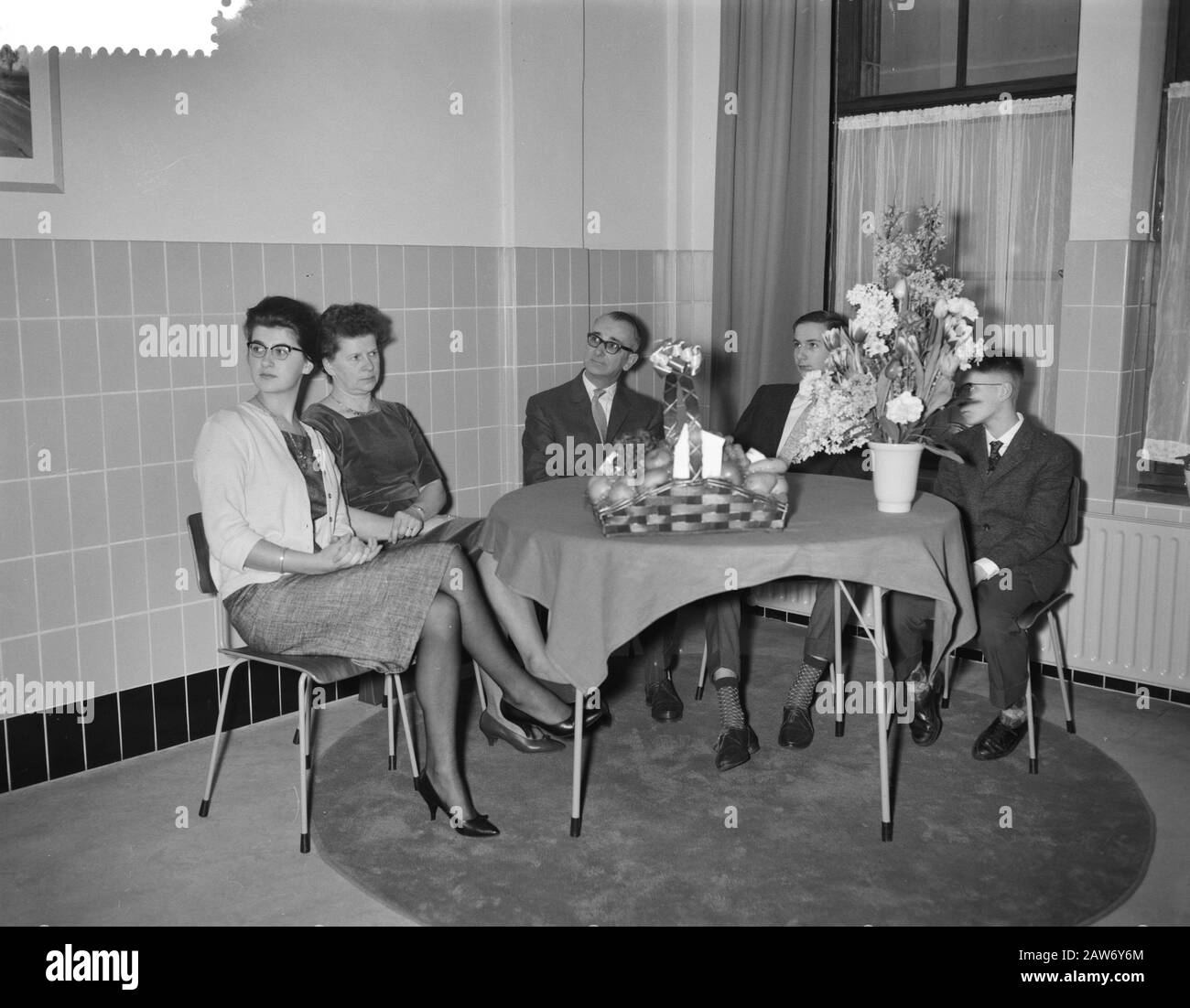 Mission: Börsenmaklervereinigung, Herr Bout Datum: 1. Februar 1961 Stichwörter: Verträge Personenname: Bolt Institution Name: Börsenverein Stockfoto