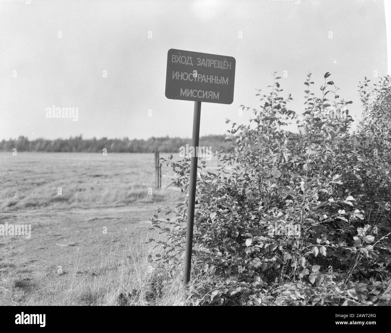 Transfer Raketenstartplatz in Deutschland Datum: 10. Oktober 1961 Standort: Deutschland Schlagwörter: Transfers, Startplätze, Rakete Stockfoto