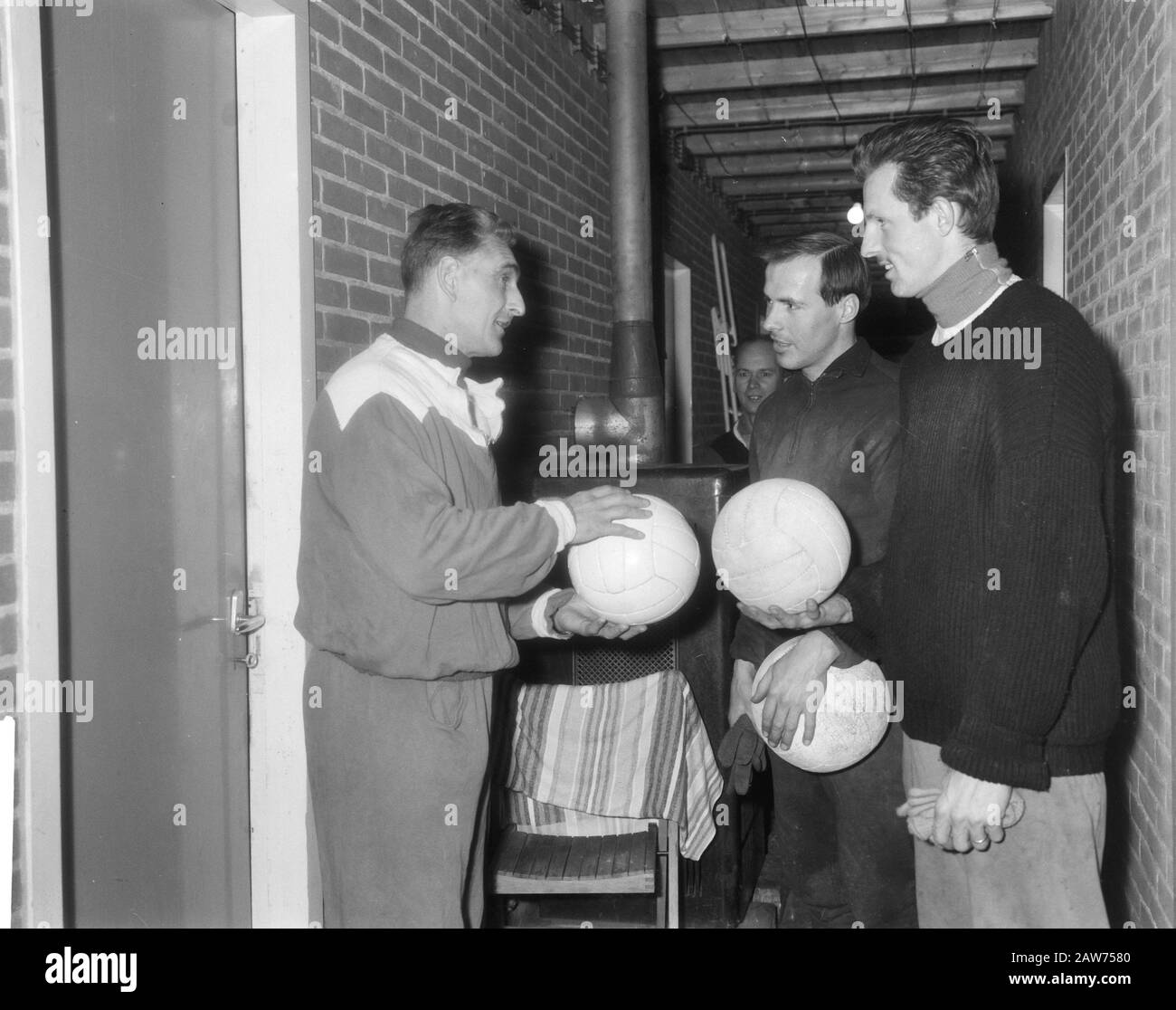 Piet Kraak und Will Conrad und Ruud Kramer Datum: 7. Dezember 1961 Personenname: Kraak, Piet Stockfoto