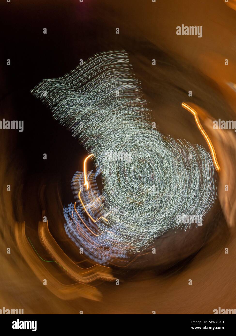 Helle Nacht Stockfoto