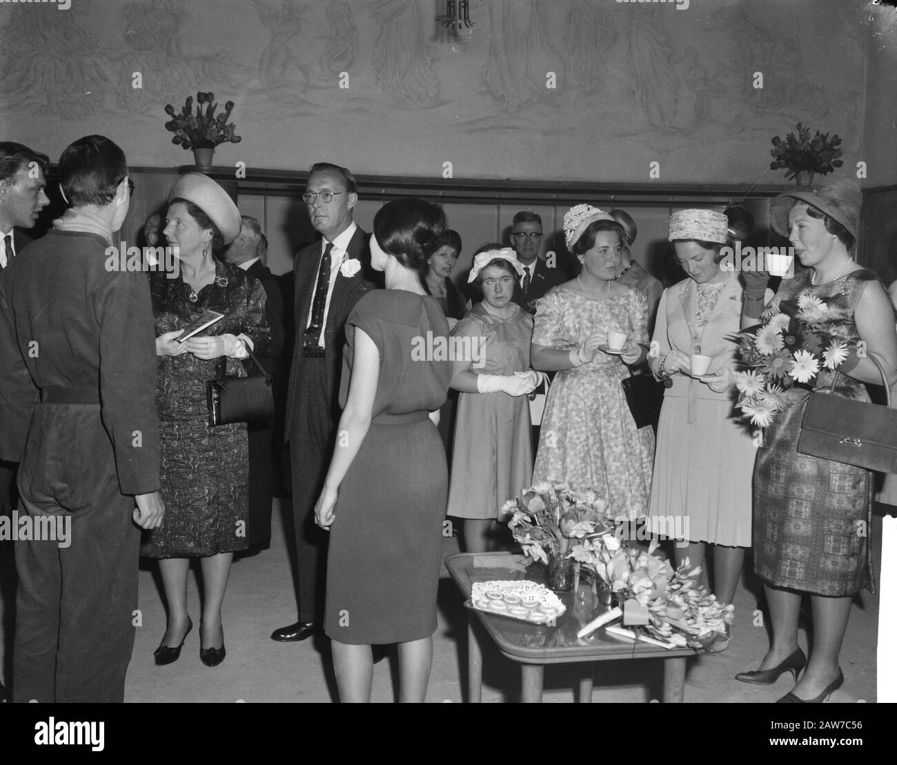 Königliche Familie, die Arnheim besucht Stockfoto