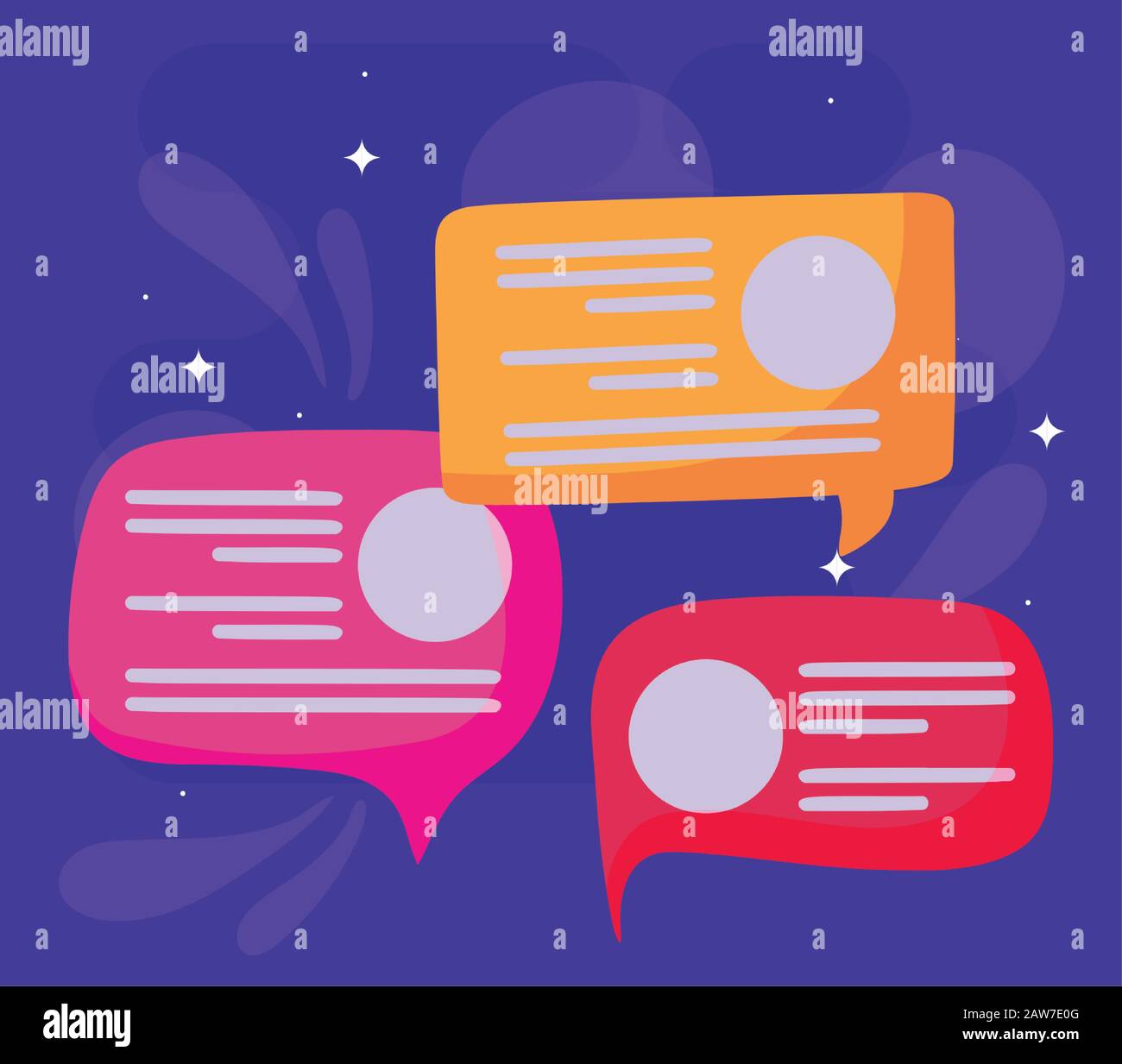 Bubbles Design, Social Media Multimedia Kommunikation Digital Marketing  und Connect