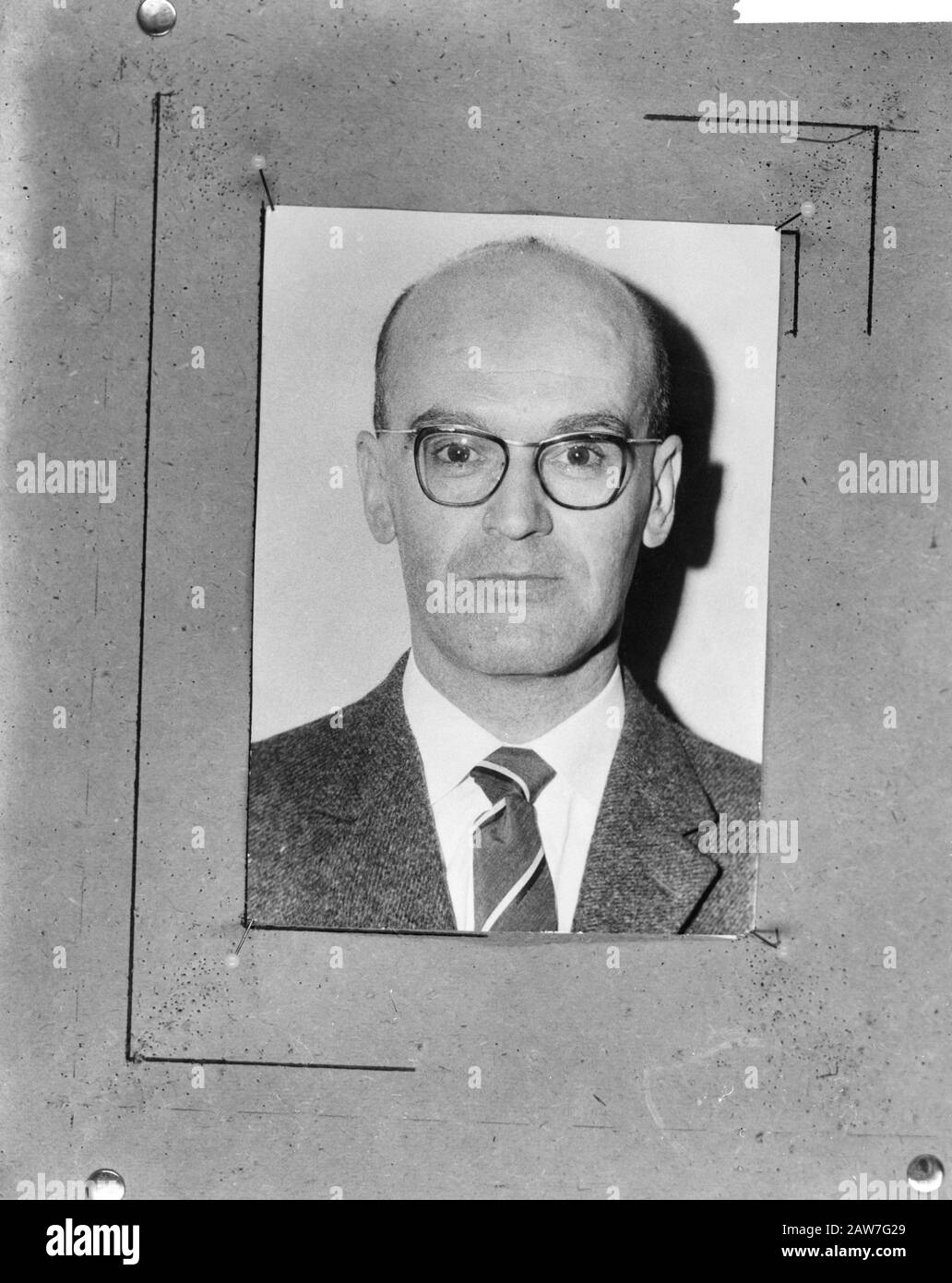 Mission Volkskrant, José Cubanis französischer Schauspieler Datum: 13. November 1962 Schlagwörter: Schauspieler, Comedians Institution Name: Volkskrant Stockfoto