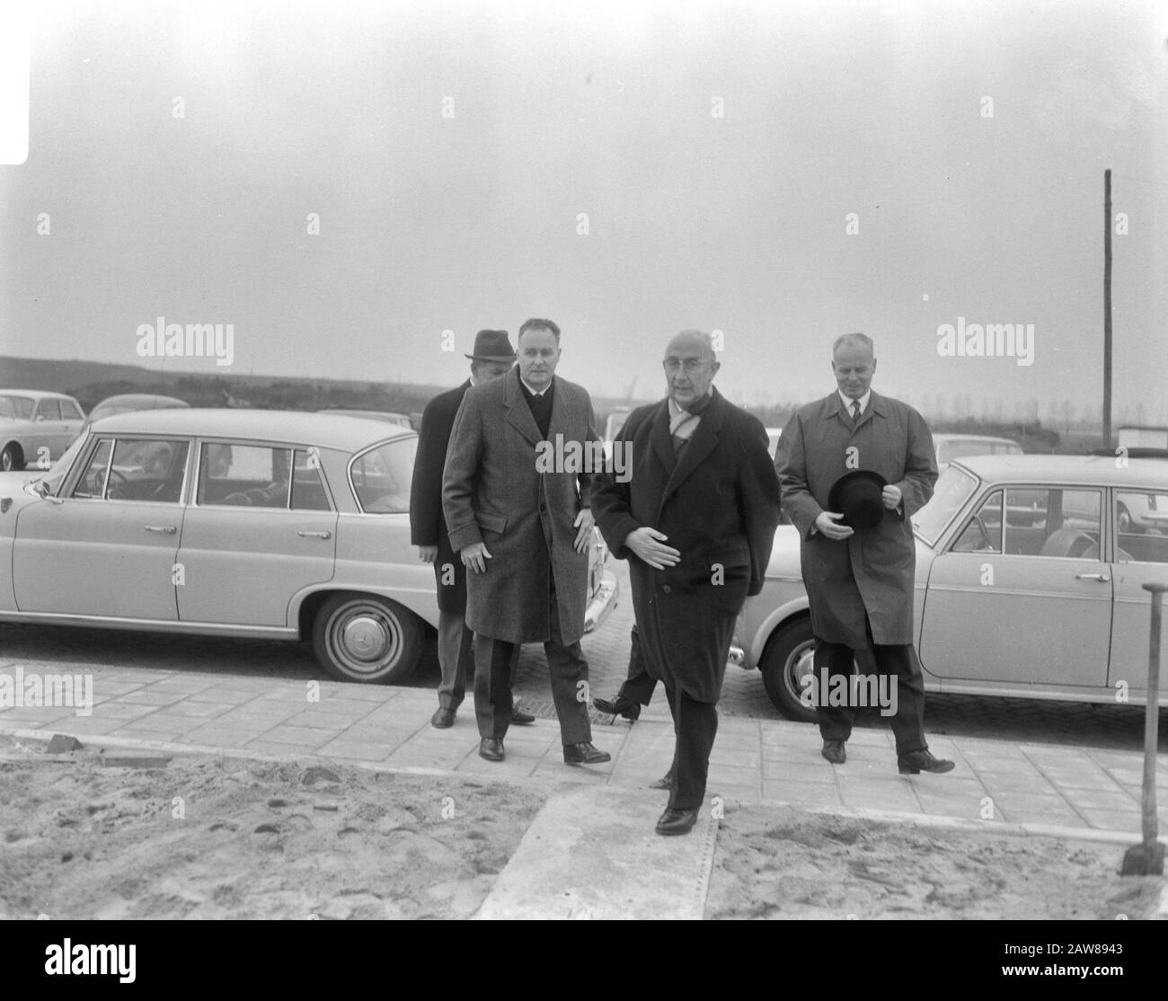 First Post cliche Factory, Jos Neve NV, Amsterdam Datum: 8. November 1966 Standort: Amsterdam, Noord-Holland Schlüsselwörter: Aktivitäten Personenname: Neve, Jos Stockfoto