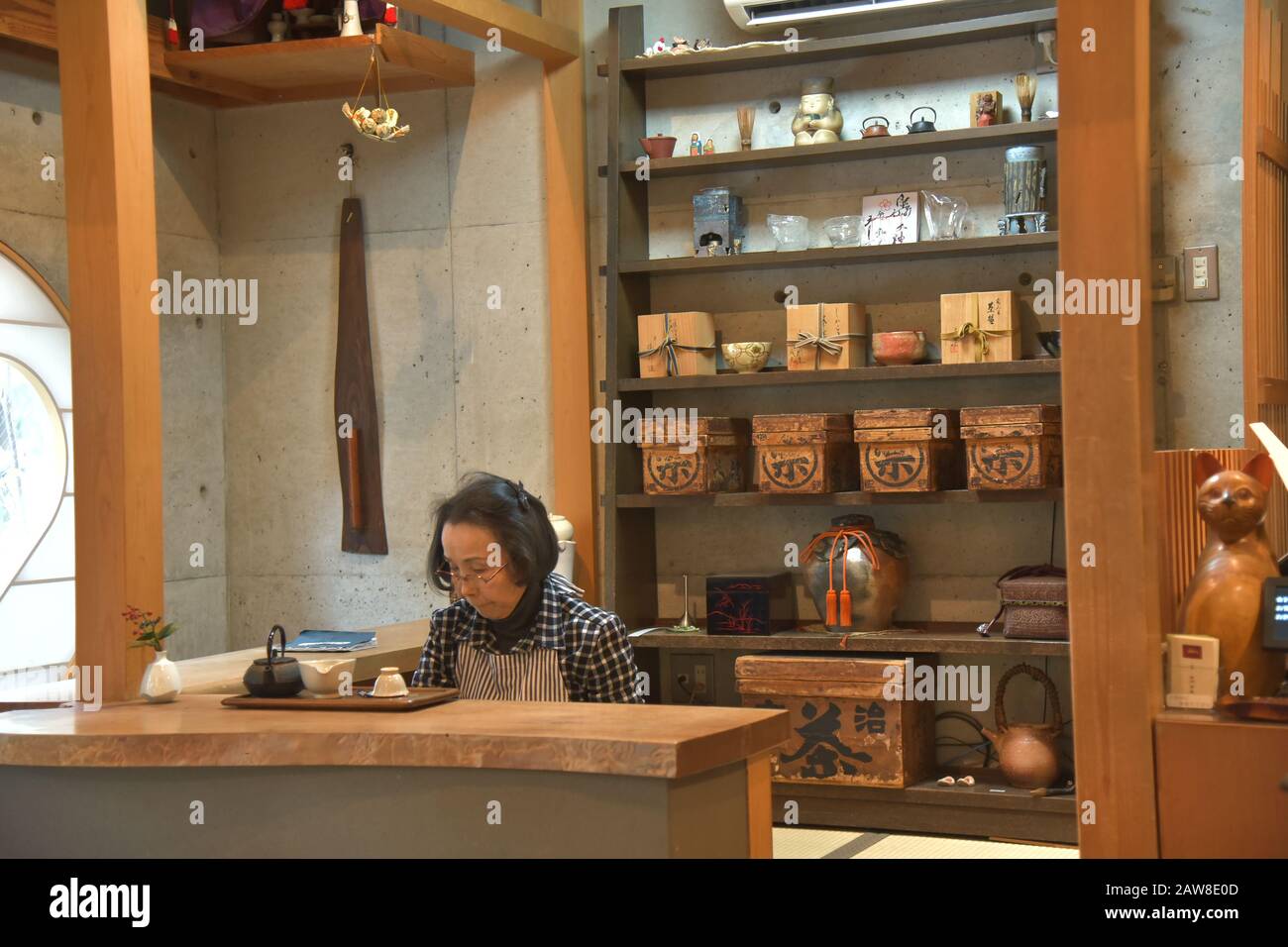 Byodo-in-Tempel (Phoenix Hall) in Uji, Kyoto Stockfoto