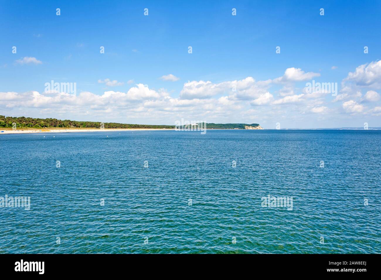 Ostseeküste bei Göhren, Rügen, Deutschland Stockfoto