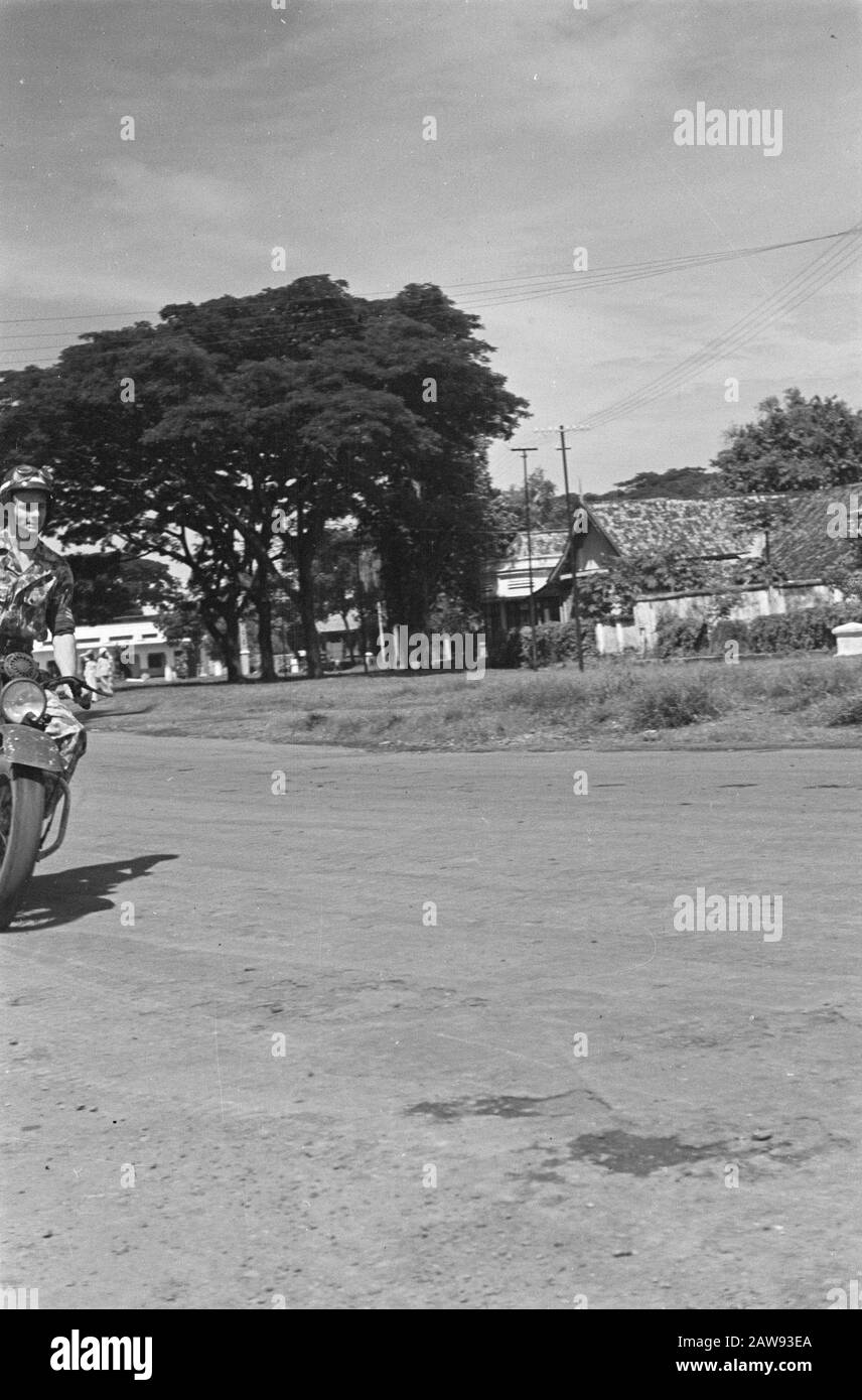 Versandreiter. Daemons Trie Skills Motorrad Fahrt Datum: 01.01.1947 Ort: Indonesien Niederländische Ostinseln Stockfoto