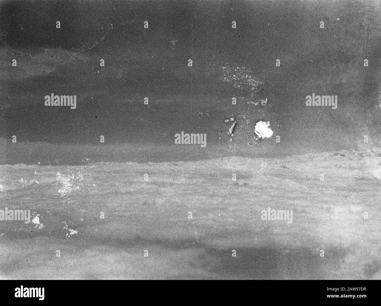 Luftaufnahmen Djokja Aufnahme aus dem Flugzeug. Datum der Cloud-Abdeckung: Juli 1947 Ort: Indonesia Dutch East Indies Stockfoto