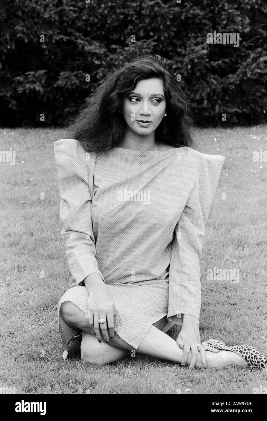 Asha Puthli, indische Sängerin und Schauspielerin, in Hamburg