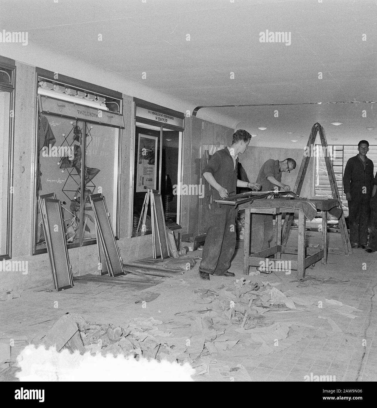 Letzter Tunnel CS Datum: 21. Juli 1955 Schlüsselwörter: Tunnel Stockfoto