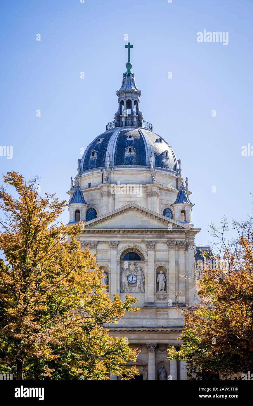 Universität der Sorbonne in Paris, Frankreich Stockfoto