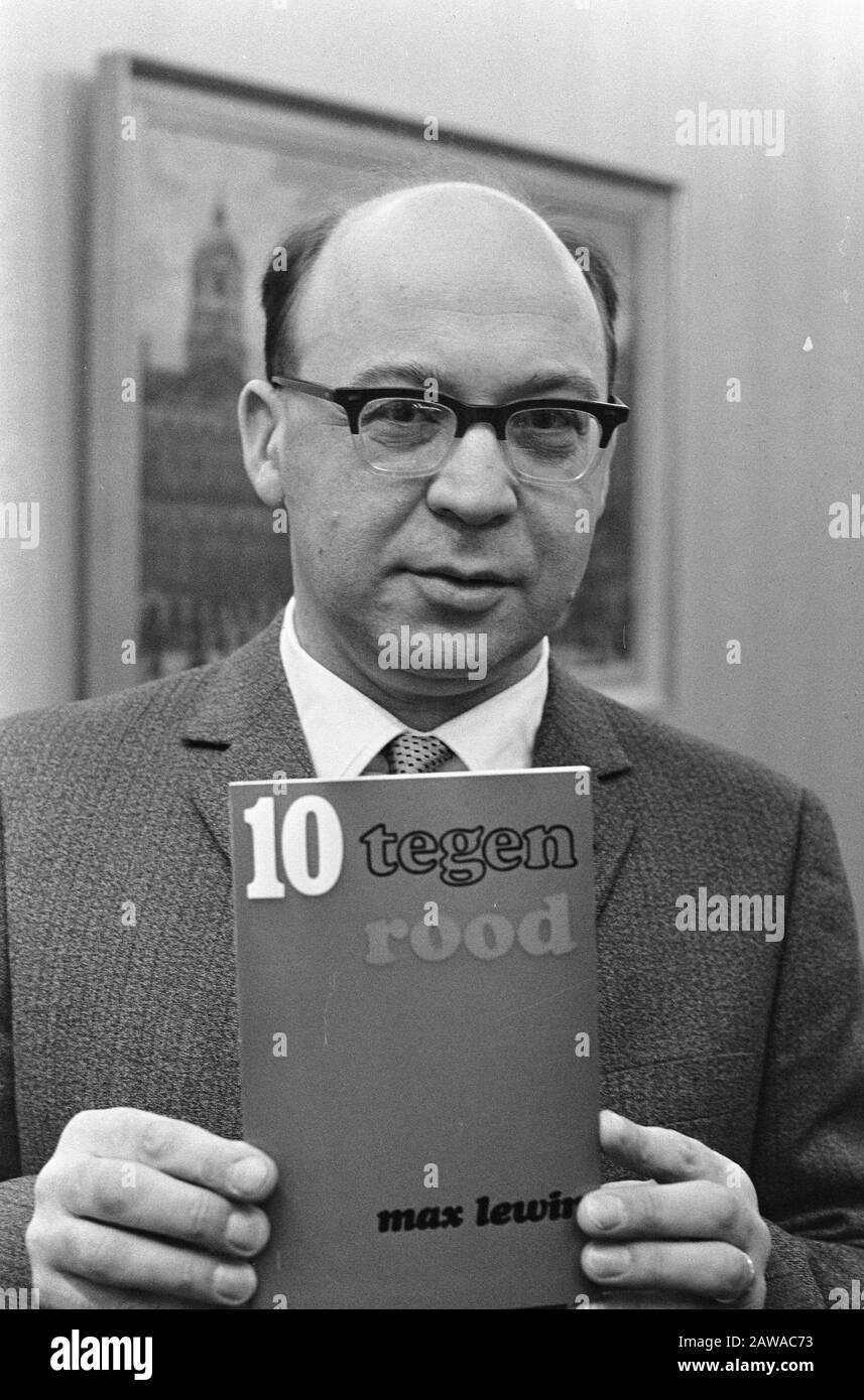 Max Lewin (Vorsitzender der neuen Demokratischen Partei) gab Pressekonferenz zum schriftlichen Buch Zehn von ihm gegen das Rote Datum: 8. Dezember 1966 Schlüsselwörter: Parteien, Bücher, Pressekonferenzen, Präsidenten: Mark, Ben/Anefo Urheberrechtsinhaber: National Archives Material Typ: Negative (schwarz/weiß) Archivnummer: Siehe Zugang 2.24.01.05 Stockfoto
