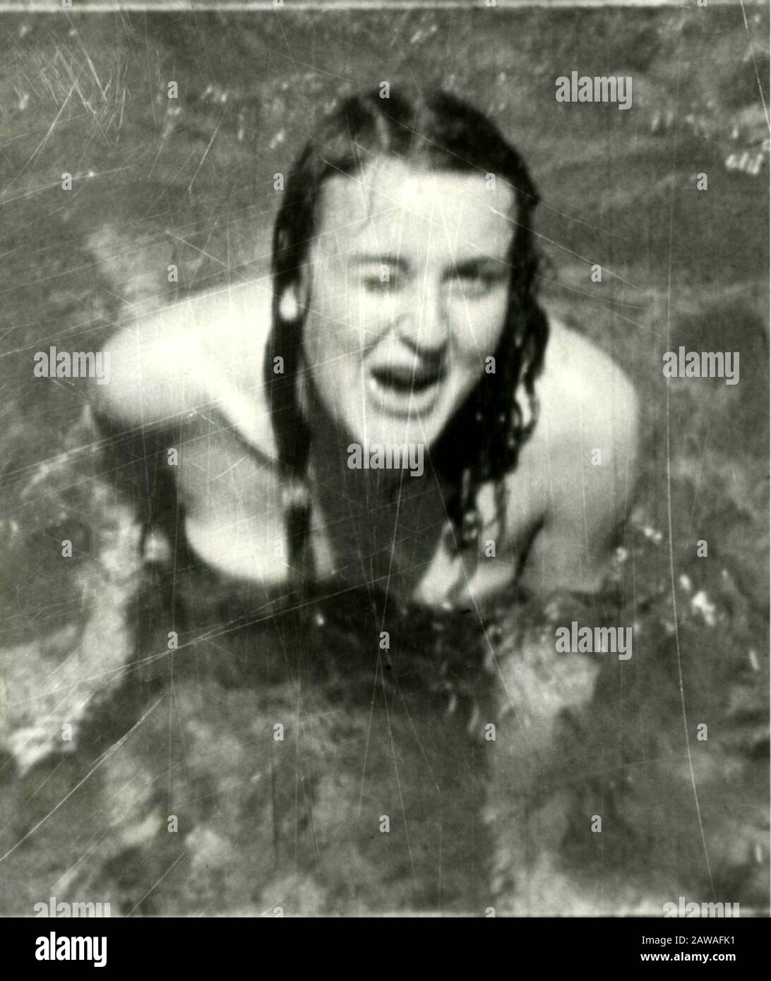 1936 Ca, Berchtesgaden, DEUTSCHLAND Die nazistische EVA BRAUN (* 1912