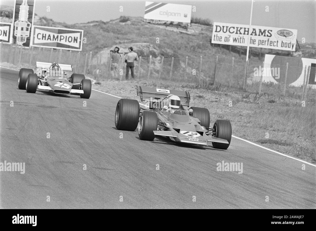 Großer Preis von Holland 1970 für Formel-1-Autos in Zandvoort; erstes Training .; Stockfoto