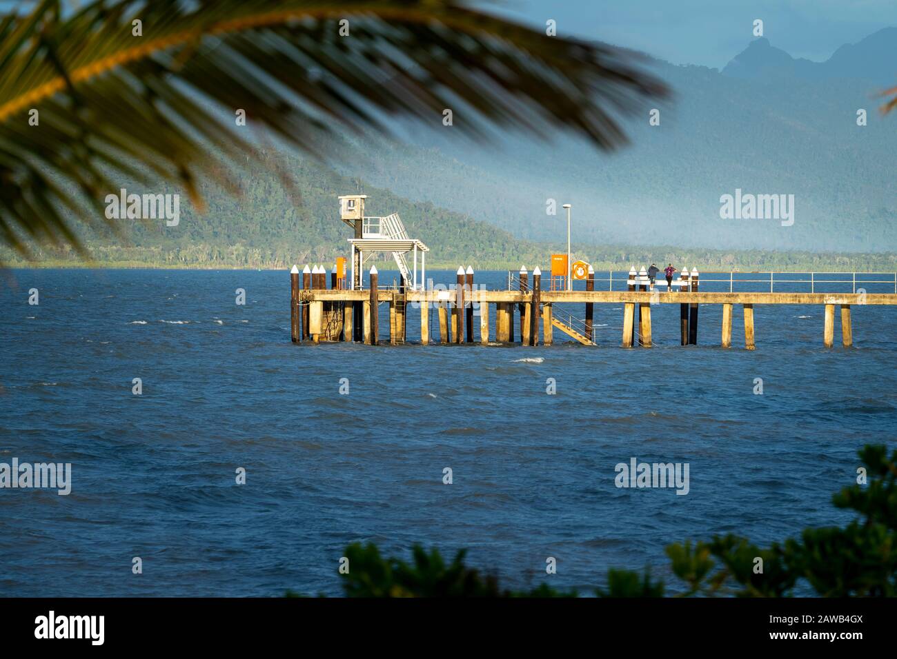 Cardwell Jetty, Cardwell North Queensland, Australien Stockfoto