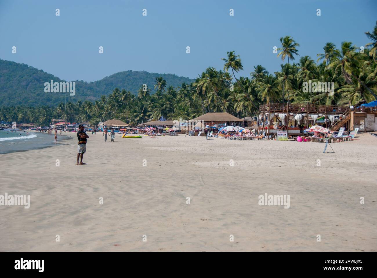 Südgoa Indien. Stockfoto