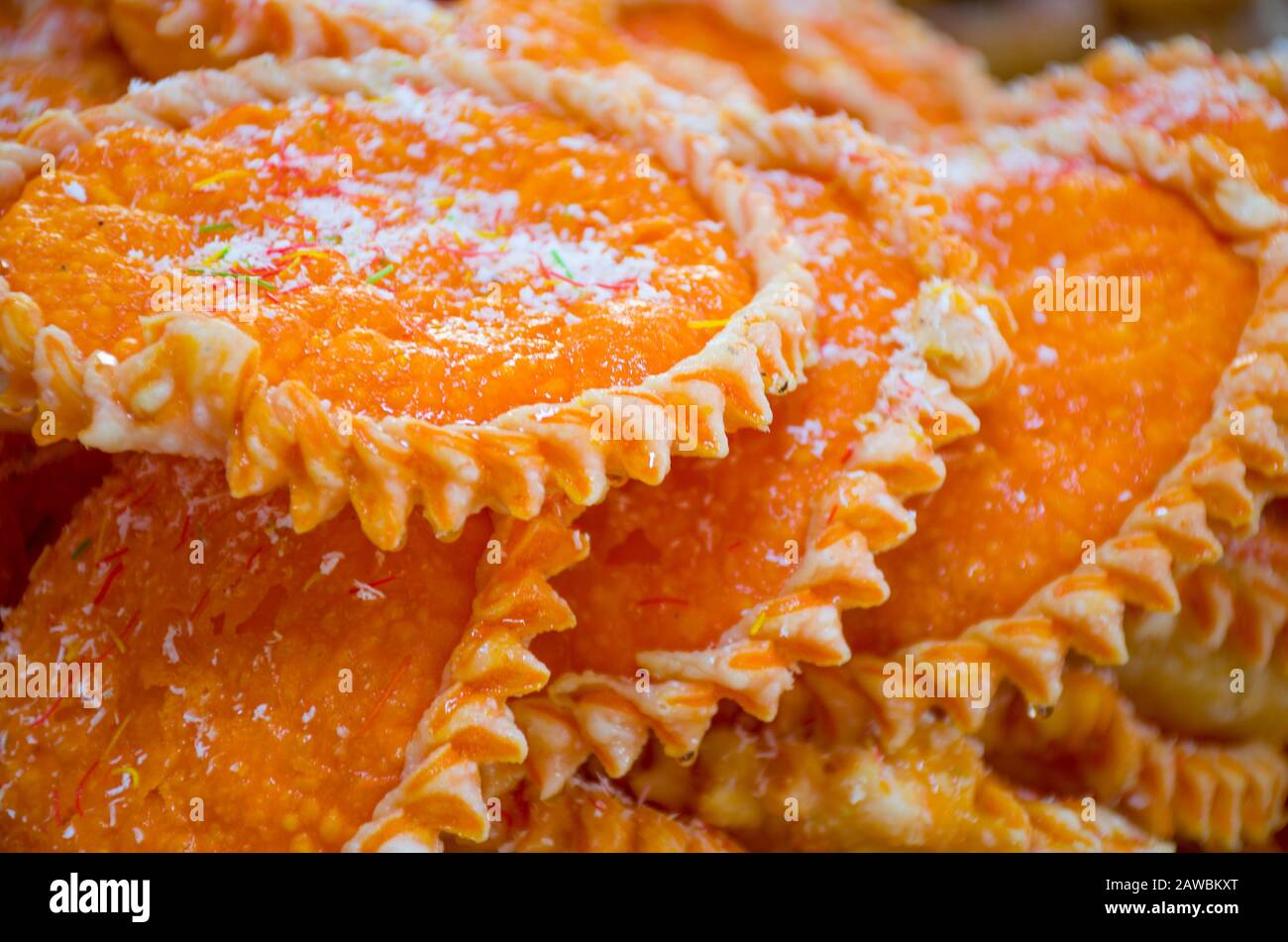 Dessert national in asien süße Plätzchen Stockfoto