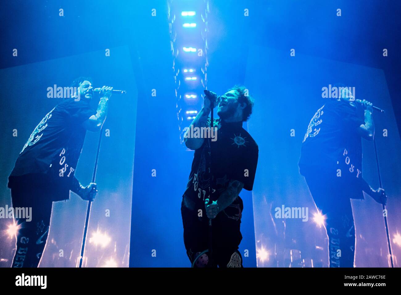 Post Malone, SSE Hydro, Glasgow, Schottland - 17. Februar 2019 - © Allan Maxwell Stockfoto