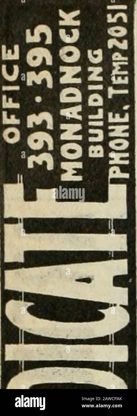 Crocker-Langley San Francisco Verzeichnis für das Jahr, das beginnt .. . p; Co. R 15O0 SanchezMorrissey John M, sergt police, r 3139 SteinerMorrissey John W, elk, r 1226. AvMorrissey Joseph, Malerin, r 532 Ver-montMOEEISSEY JOSEPH O, Arzt und Chirurg, Stunden 1 bis 3 und 7 bis 8 p m, Büro und r 1210 Masonic Av atHaight, Tel Park 156Morrissey Lawrence. Mit Tavlor & Pritchard, r 1500 SanchezMorrissey Mary, Witwe, r 3505, 23drisey, Mary MORUTTERR 1959, Mortrissey, Witwe Rigger, r 4668, 17thMorrissey Patrick B, Immobilien, 1844 LagunaMorrissey Richard, r 2179b Howard Sequoia Electric Co Stockfoto