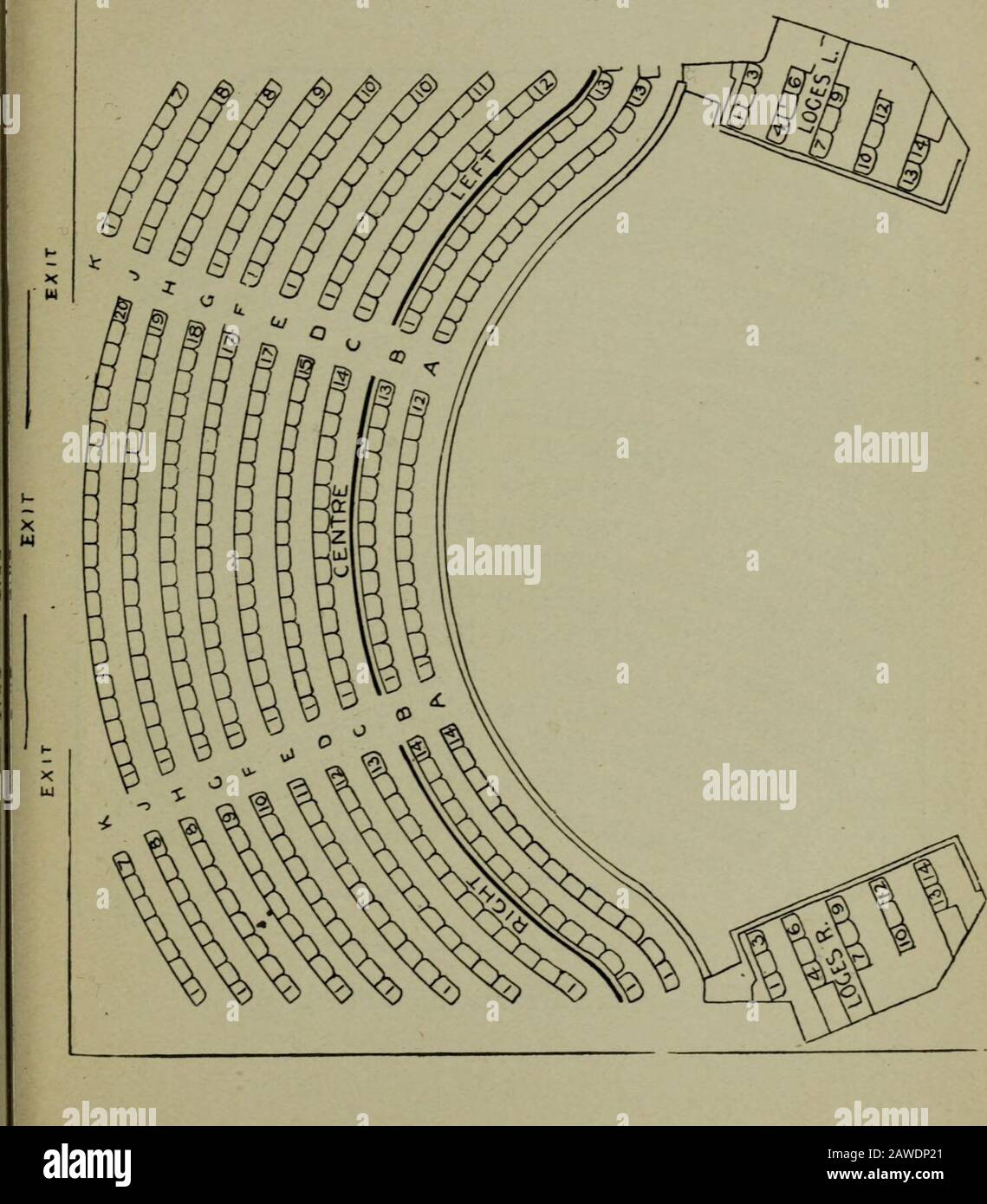 Das blaue Buch von Boston ..: Enthält ..Boston, Brookline, Cambridge, Chestnut Hill und Milton .. . BOWDOIN-PLATZ-THEATER. 693 BOWDOIN SQUARE THEATRE, AUSGANG. 694 BOSTON BLAUES BUCH. BIJOU THEATER. Stockfoto