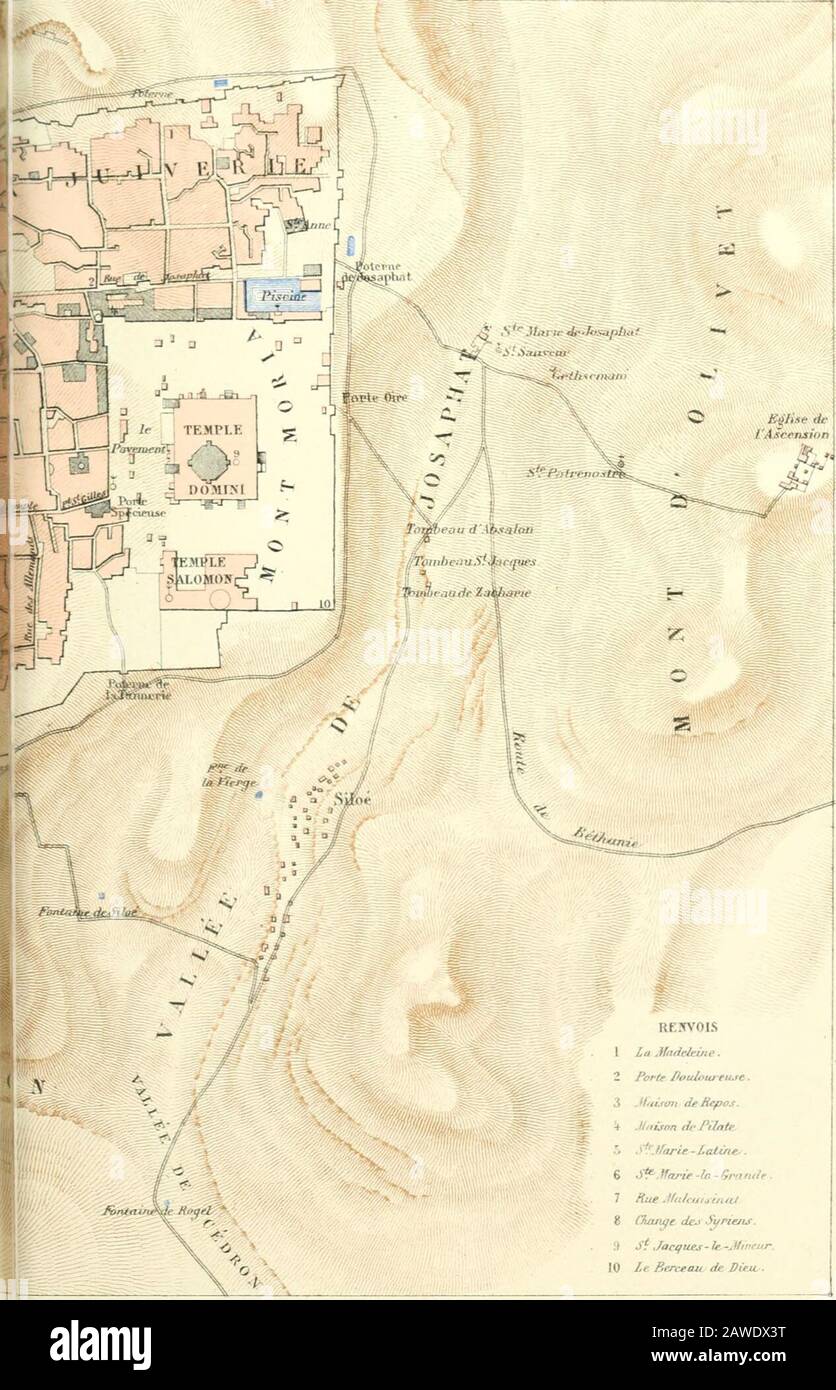 Guillaume de Tyr et ses continuateurs, texte français du 13e siècle, revu et annoté par MPaulin Paris. GT-swtimpremit par Erli.iril,11 rie Duêuav-Tinum-Paris. Tabelle ALPHABETIQ UE des NOMS DE LIEUX ET DE PERSONNES Aalis, princesse dAntioche, veuve de Boé-mond i[ et fille de Baudoin du Bourg, 7, S,9, 12, 14, 26. 27, 64. Adgarus (le roi) converti par S. Thomas, o5. AbiJon, Abydos, 349. Abvgaïl. Femme de Xabal puis du roi David.356. Abraham le patriarche, 3o. Abraham de Nazareth, 4o3. Absalon, chanoine du S. Scpulchrc, élu évo-que dAscalon, 189. Achart. Archevêque de Nazareth, 219-229. Acre, don Stockfoto
