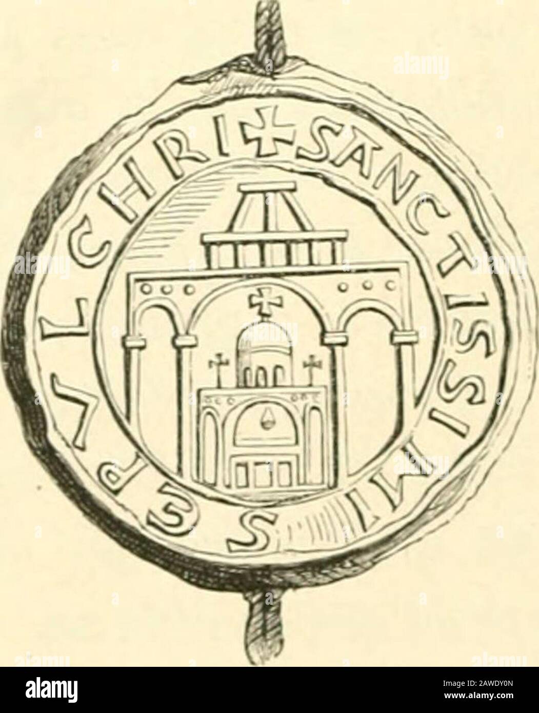 Guillaume de Tyr et ses continuateurs, texte français du 13e siècle, revu et annoté par MPaulin Paris. ÉE; la seconde fois eu 187-j,dans ses Descriptiones Terroe Sanctoe ex sojculo viii, IX, xiiet XV Le texte que nous donnons à notre Tour est empruntéà lun des deux précieux manuscrits du Roman dEraclcqui appartiennent encore au Cabinet de M. Firmin-Didot.On y reconnaîtra dassez nombreuses variantes de forme etde Fond. La Description de la ville sainte est suivie, n II, duneseconde relation plus particulièrement consacrée aux seilles 3UILLAUME DE TVR. - OO 474 BESCHREIBUNGEN UND TRADITIONEN LÉGENDAI Stockfoto