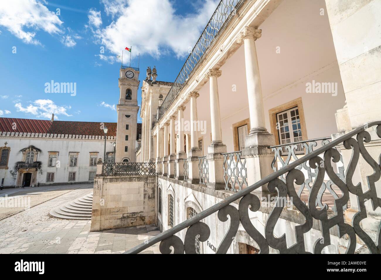 Universität Coimbra, eine der ältesten Universitäten Europas, Portugal Stockfoto