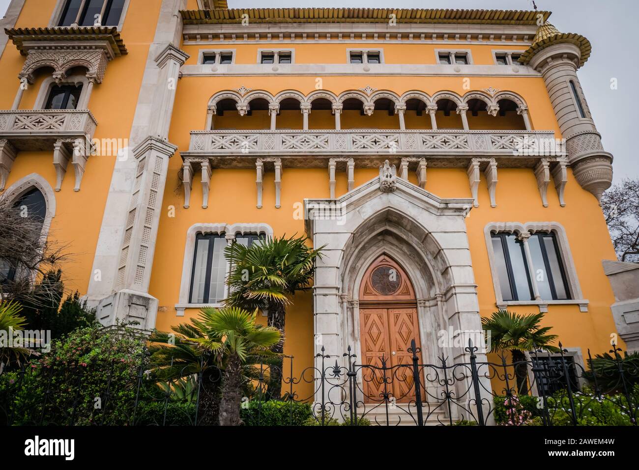 Strandgrundstück Ferienhüttengebäude in Cascais Portugal Europe Stockfoto