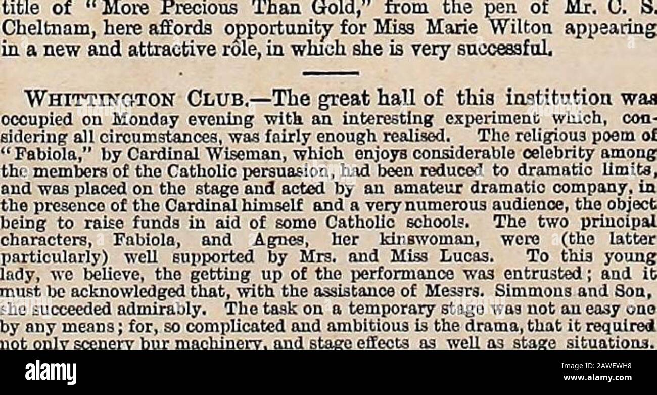 Die illustrierten Londoner Nachrichten . ht Waren Schlechter und sind frei von AlexanderDumas TJN-Ehe sous Louis XV. Angepasst, übernimmt Planche den Geschichtenfehler i I ig (er Bedingungen der Eheseligkeit in unserem eigenen landeseigenen achtzehnten Jahrhundert. Wirklich, englische Manieren waren dann nicht-1-- rein, und das gleiche Ereignis? Vielleicht ist InLove in My Lord und Ladys Ehe passiert, hatte nichts mit ihren Gefahren und Temptatioiii II 1 t i 1, die als Lord und Lady 1 diesen Pro-Peinzess überstehen müssen. Ein ycPrevost, ihr Tannenraster von Rosalind, in Shakspeares entzückendes p!Der Debutante hatte faires Saugen Stockfoto