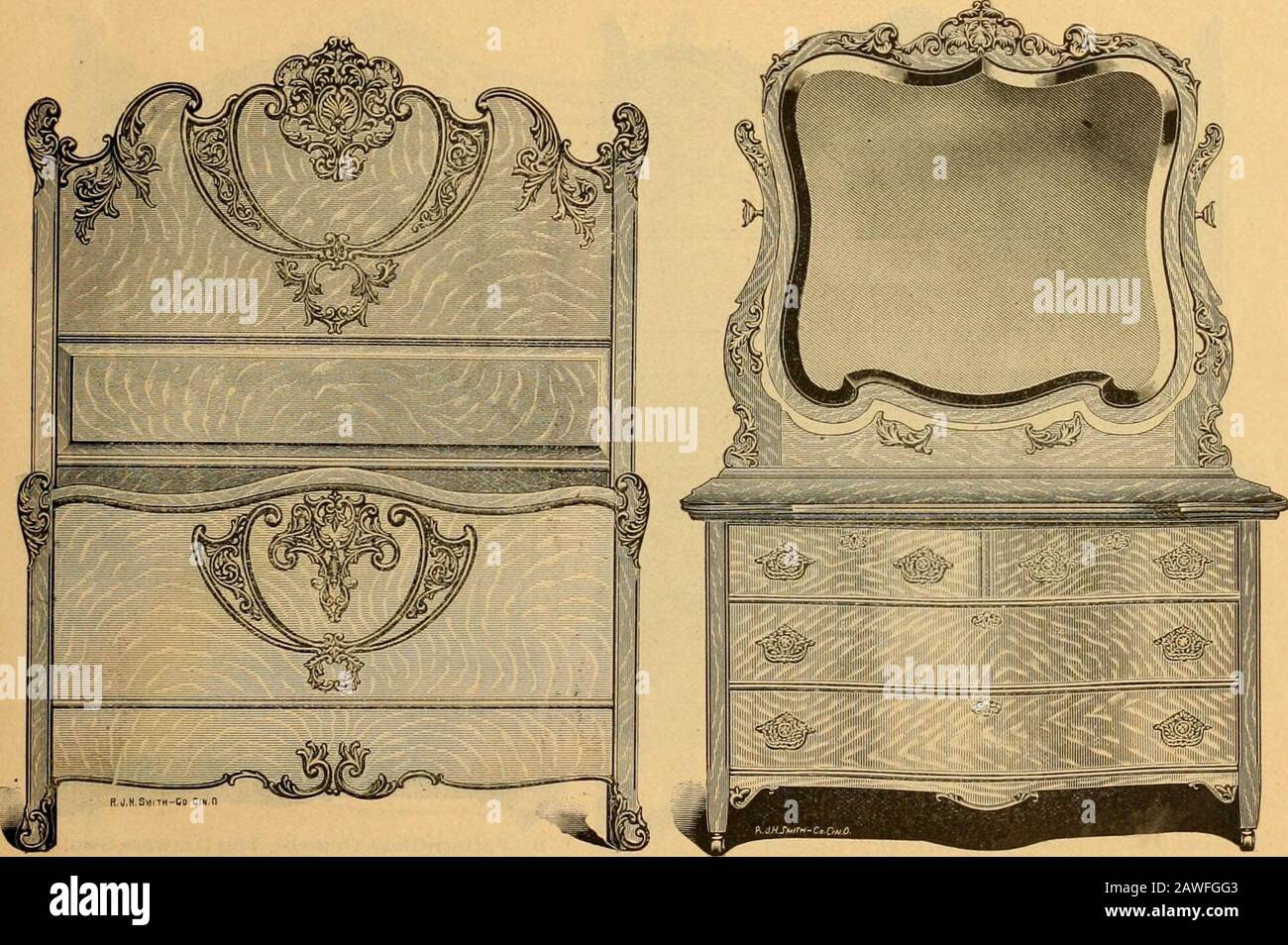 Katalog L C Wlcron Co Nr 37j Musterglas Dresser Geschwenkt