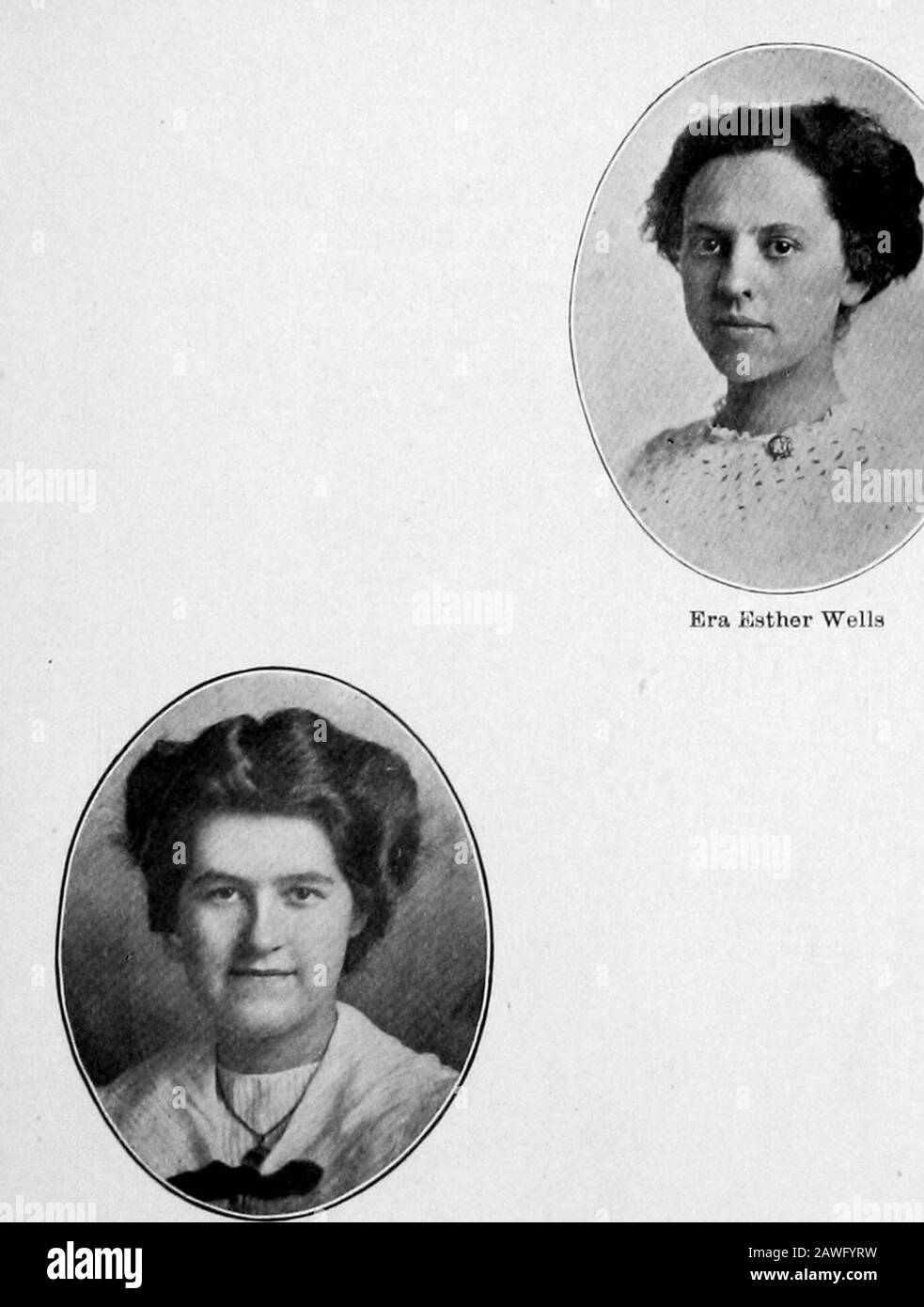 Oracle, Die . Maud Myer.-&lt; ERA ESTHER WELLSMajor, Musik. Secretary St. Cecilians Club. MEM-ber S. W. N. Chafing Dish Club, Mem-ber Girls Glee Club, Mitglied Y. W.C. A. Schrank. Grace A. NORRISMajor, Musik. Vice-President St. Cecilians Club, President Girls Glee Club, Mitglied S.W. N. Chafing Dish Club, Mitglied Y.W. C. A. Kabinett, Delegierter Y. W. C.A. Kongress in Winfield 1909-10. Gertrulde CLARA SCHAEFERMajor, Art. President Class of Special GraduatesSecretary and Treasurer Athletic As-Soziation Herbst 1910. Künstler für Oracle.Member S. W. N. Chafing Dish Club, Mitglied des St. Cecilians Clubs. GammaDelta K Stockfoto