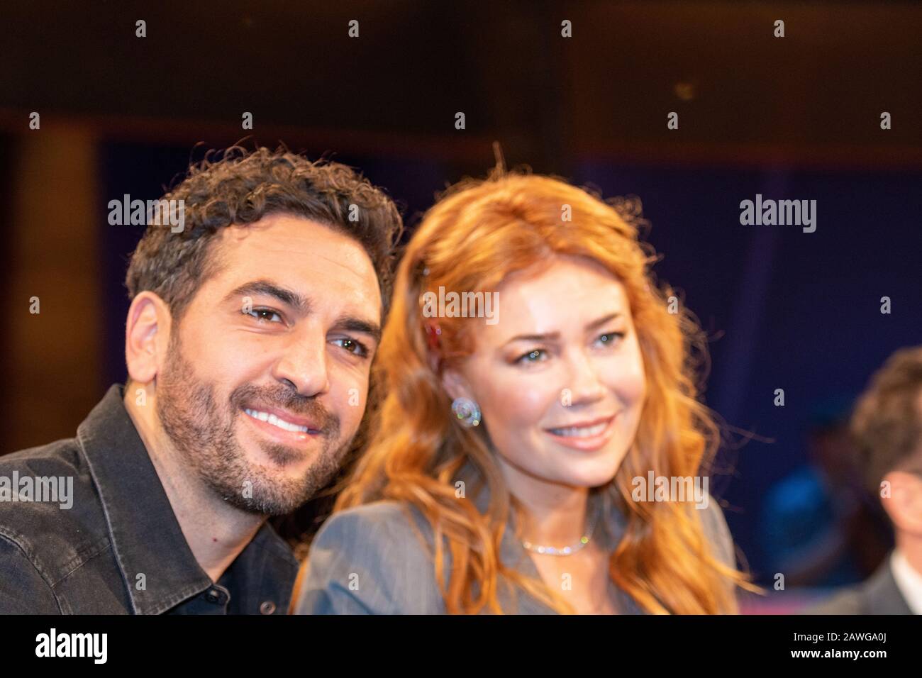 Palina Rojinski - Schauspielerin, Elias M'Barek - Schauspiel, 07.02.2020, Hamburg, NDR Talkshow Stockfoto