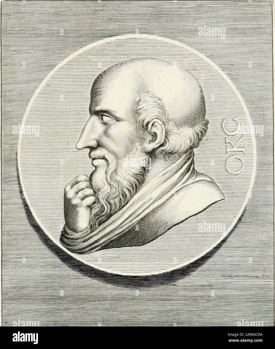 Veterum illustrum philophorum, poetarum, rhetorum, et oratorum imagines : ex vetustis nummis, gemmis, hermis, marmoribus, alijsque antiquis monumentis desumptae . CATIPPVS-Philosophien Mt/tilctj(Ti,is ExJcUciisFuunj Vrjiiii in fii.ii-im.-ir n. CHRY5IPPV5 ^toiciuy Zsnonis, etCleanns m schala successoi Apia Eiliiiuin Vi-^iiuim in numismate cert^o-9To Licobi de Ruieis ForTnv Rcmx OA T?wp-SX..cle Face t" PrXPcnt 12-. Stockfoto