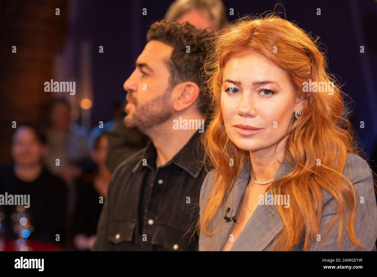 Palina Rojinski - Schauspielerin, Elias M'Barek - Schauspiel, 07.02.2020, Hamburg, NDR Talkshow Stockfoto