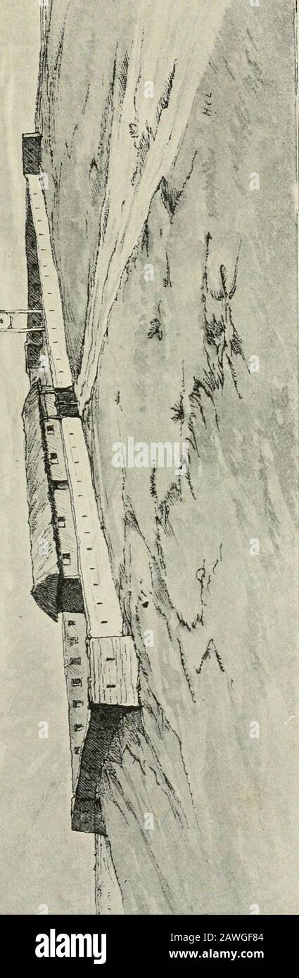Die frühen Annalen von Kokstad und Griqualand East . kurz nach dem Trek brach der Krieg zwischen den Boers und den Basutos aus, und probably lenkte dies die Aufmerksamkeit von Griqua Affairs ab. Jedenfalls kam der versprochene Offizier nicht. Als Kok den Gouverneur an das Abkommen erinnerte, wurde ihm gesagt, dass er als bester Hekulst zu wirtschaften habe, er würde sich nicht in das Abkommen einmischen. Dies wiederholte der Chief und einige seiner Ratsherren in Kapstadt in den Jahren 1865, als sie sich hinzogen, um Kanon, Munition usw. Zu verleihen und zu kaufen. Die folgenden sind Adam Koks Statementson dieses Thema: Als ich nach Kapstadt ging (1868), fand Ifund Sir Philip Woo Stockfoto