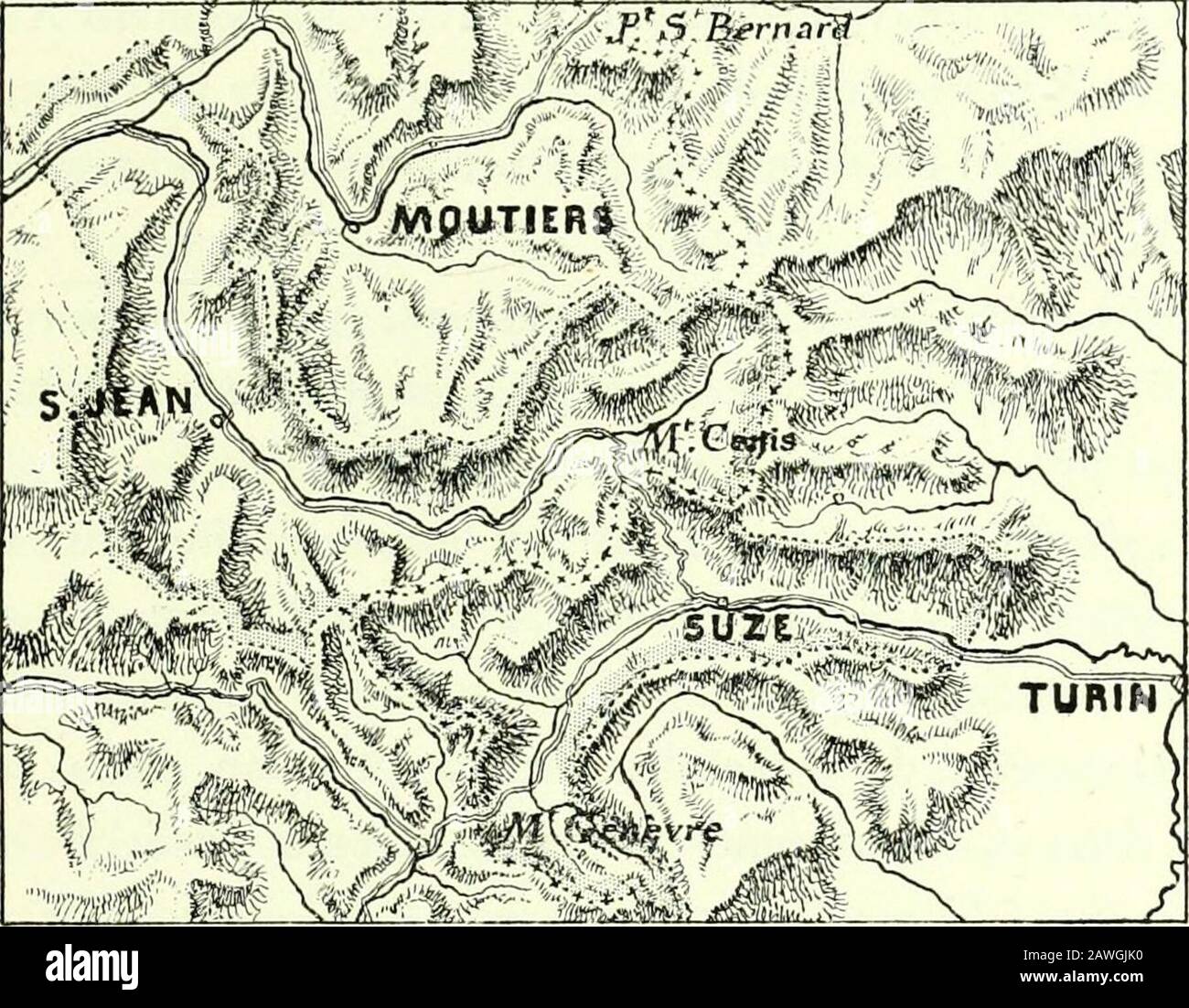 Nouvelle histoire de Lyon et des provinces de Lyonnais, Forez, Beaujolais, Franc-Lyonnais et Dombes. Abb. 38. - LÉVÊCIIÉ DE MAURIENNE ET DE SUZE Le fait de la création de lévêché de Maurienne et de ladjoction du val île Suze a cenouveau diocèse est connu par une légende de laquelle on apprend quune pieuseveuve, ayant apporté dOrient une relique de Saint Jean-Baptiste, bâtirune église pour la recevoir. Le roi Contran, averti, se chargea lui-même de cetteoeuvre, fit consacrer par lévêque de Vienne cette église (devenue par la Suite le foyerdu bourg de Saint-Jean-de-Maurienne)érigée Stockfoto