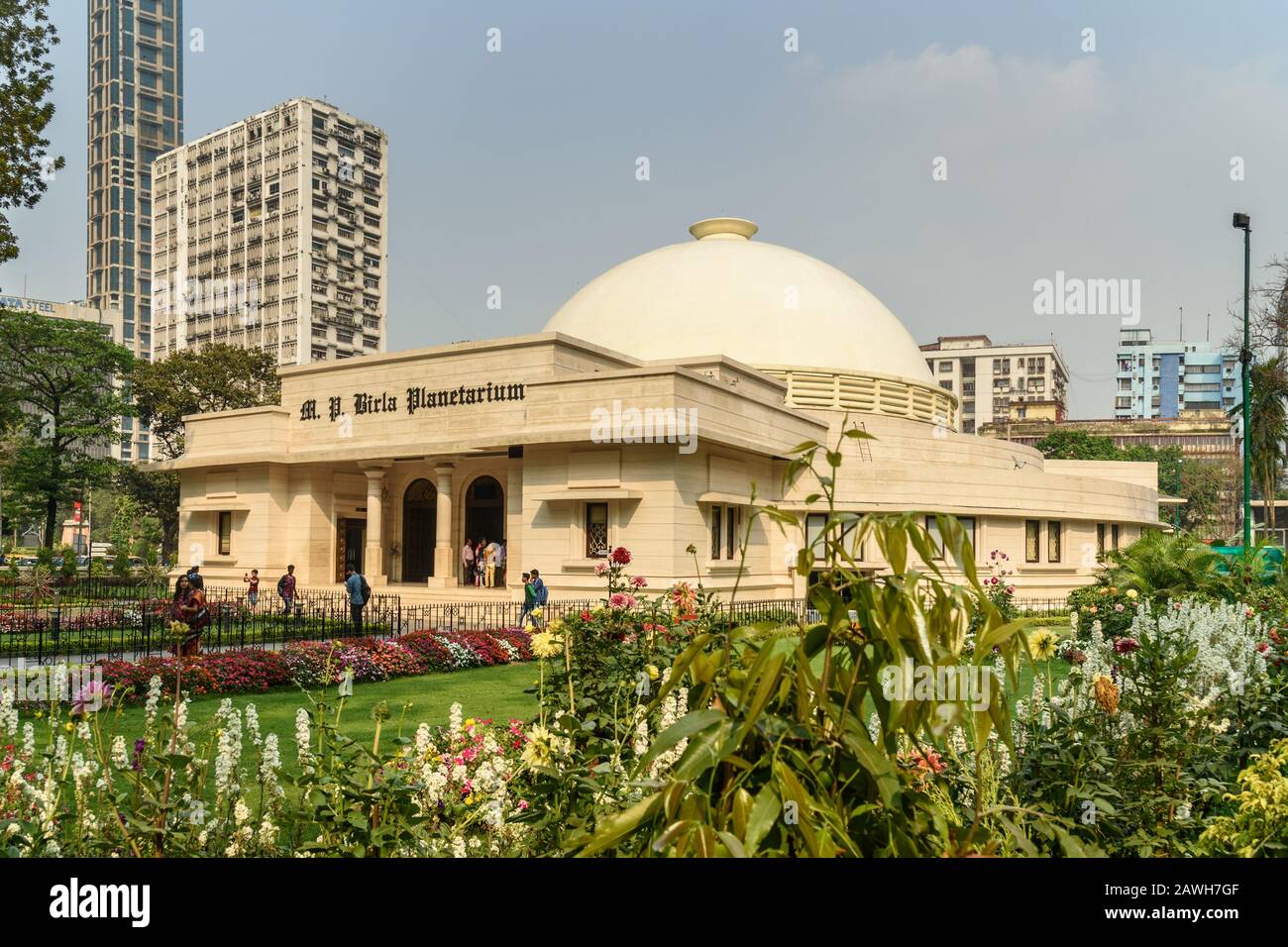 M.P. Birla Planetarium in Kolkata. Indien Stockfoto