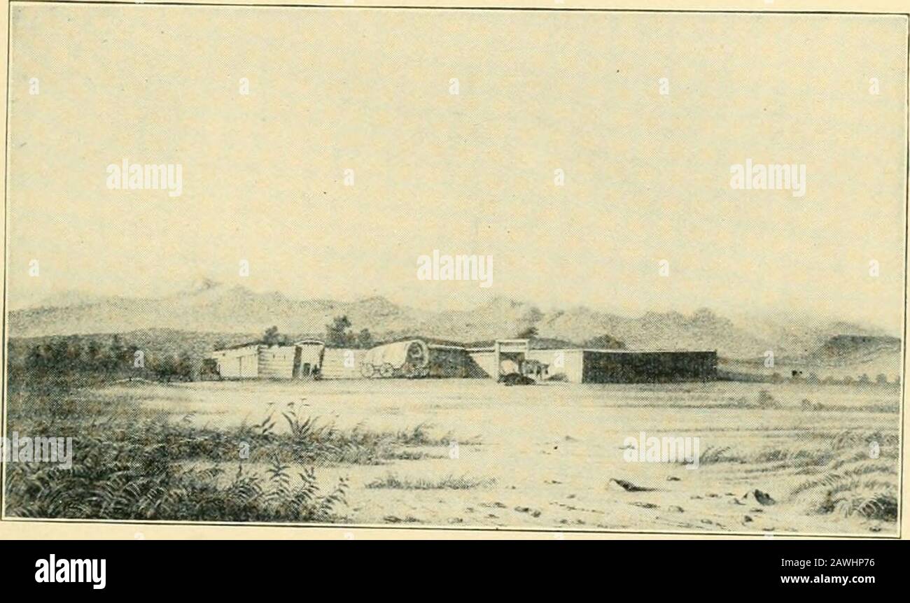 Die großen Ebenen; die Romantik der westamerikanischen Erkundung, Kriegsführung und Siedlung, 1527-1870 . FORT LARAMIE. Fort BRIDGER FRONTIER FORTS DIE ÜBERLANDROUTE Vertreter einer Eisenzeit. Vor ihnen war der Stern der Hoffnung, und in ihrem heroischen Hörensglauben schwankte nie. Sie durchquerten einen Kontinent und fädeln eine karge Wildnis ein, um für die Zivilisation eine Region zu gewinnen, die mächtig genug für ein Reich ist. Theydid ihre Arbeit, und sie taten es gut. Und die anderen, die unterwegs starben, die Wohltäter und Verzweiflung versenkten, die unter den Indiantomahawk oder die grimmige Kupplung der Krankheit fielen - theireinsame Gr Stockfoto