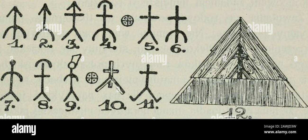 Sztuka ludowa w Polsce . kich musi i?? Nieco odmienn? Drog? OD tej, któr? Prowadzi?rzecz swoj? PROF. Piekosi?Ski. Wir?mein naprzyk?ad stannice Popie-lidów. Ogonów, Powas?ów, Ko?cieszów i Strzegoniów (Piekosi?skiRycerstwo polskie tom II 48. 190). Herby te znajduj? SI? Wedle - 193 - szanownego prof. W pokrewie?stwie a znak poprzeczny oznaczaznami? Krzy?a?wi?tego b?d?cego uchrze?cianizowaniem herbu.Znak jednak zupe?nie podobny znajdziemy w herbach borów bart-niczych nad Bugiem (Gloger, Encyklopedya polska I. 119;. (Wiz. 39obraz 5, 6). Na Pomorzu marka rybaków pomorskich mA równie? Znami?zupe?nie po Stockfoto
