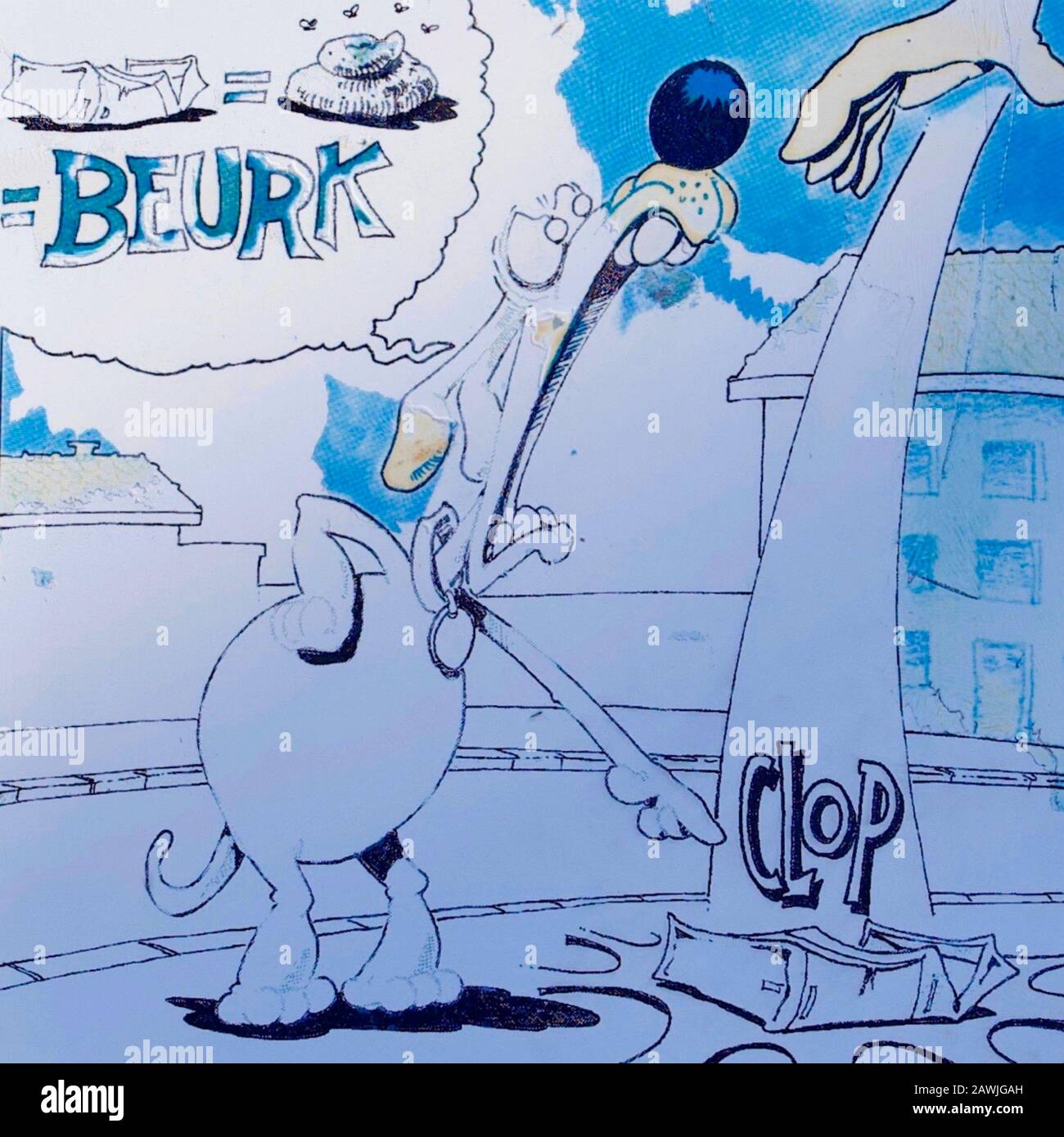 Ratsschild, Montreux, Kanton Waadt, Schweiz. Stockfoto