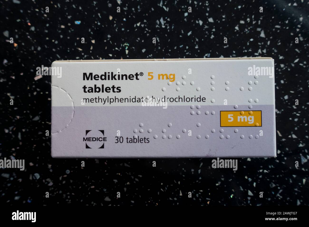 Medikinet, Methylphenidat Hydrochlorid ADHD Medikation, Großbritannien  Stockfotografie - Alamy