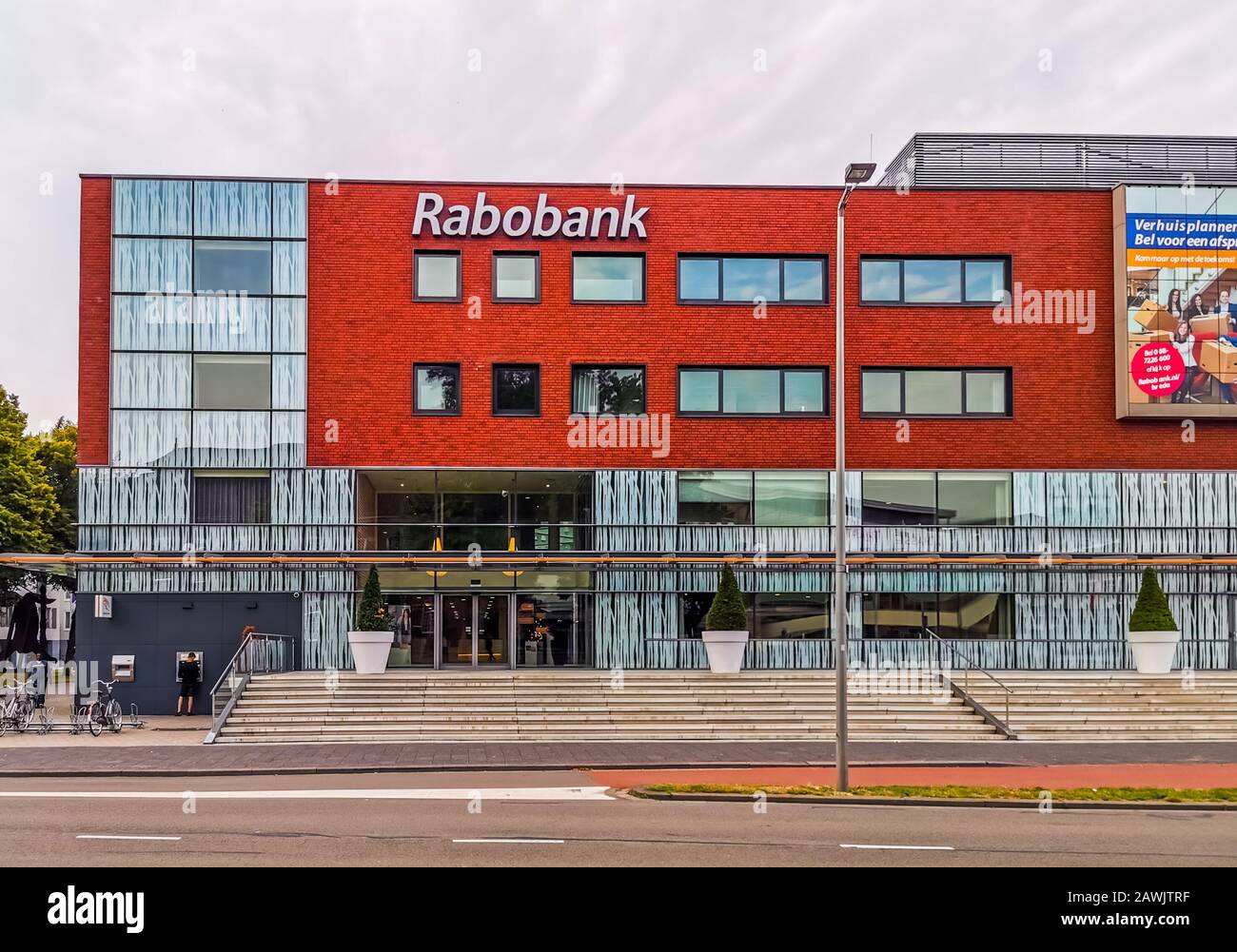 Das rabobank Gebäude in breda, Volksfinanzunternehmen Breda, Niederlande 17. juli 2019 Stockfoto