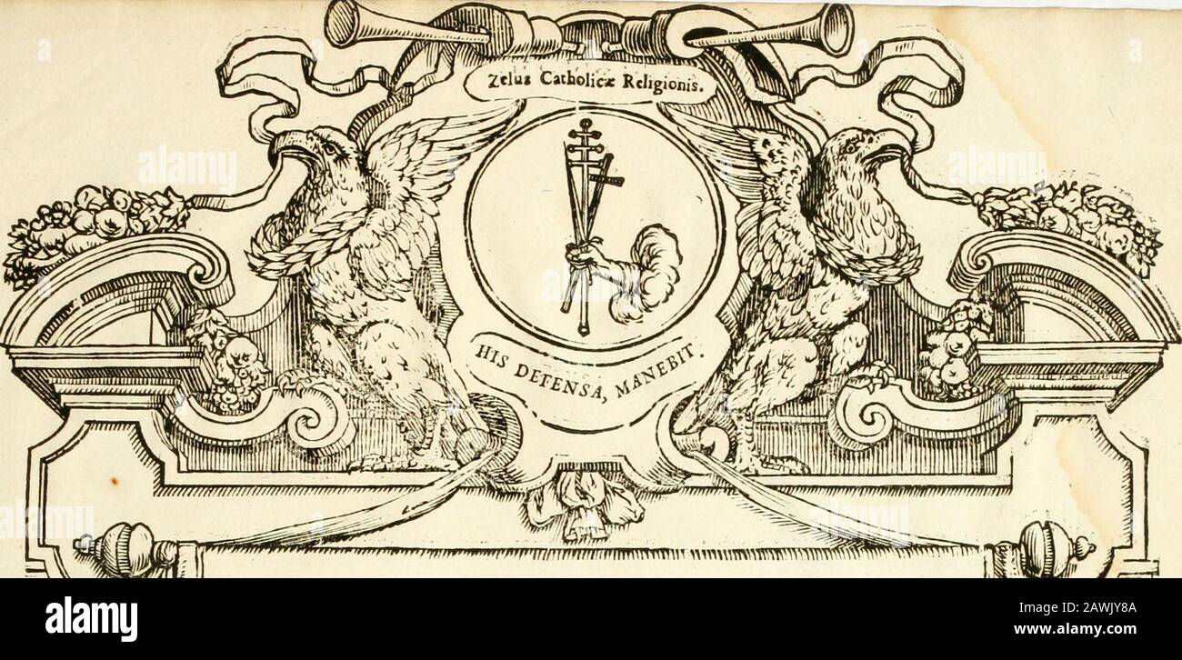 Serenissimorum pientissimorumque principum austriacorum Symbola et elogia . P H I L I P P O II Angeticos jun6bis retidit filiciter Arbis, AlFuetus Trino also adolere Deo. Impia vaftatis defecerat Anglia fanis:Corruerat fpranto Gallia tota Polo. Vidimus ar6latis fub Te rugare catenis ha^refim, & ad vultura vertere terga Tuum Belgica fume animos: Nam defenvibus iftis, Non gemet infefto fub lieben lasfa fidcs. Antonms-Ferd. ^CAN HANM.e. L)ii^immmn ^w ^ HMHIM?H1i V irii -n VIH i"ic m   f "n iw(ihm",.i aiijP  I.F 1 Stockfoto