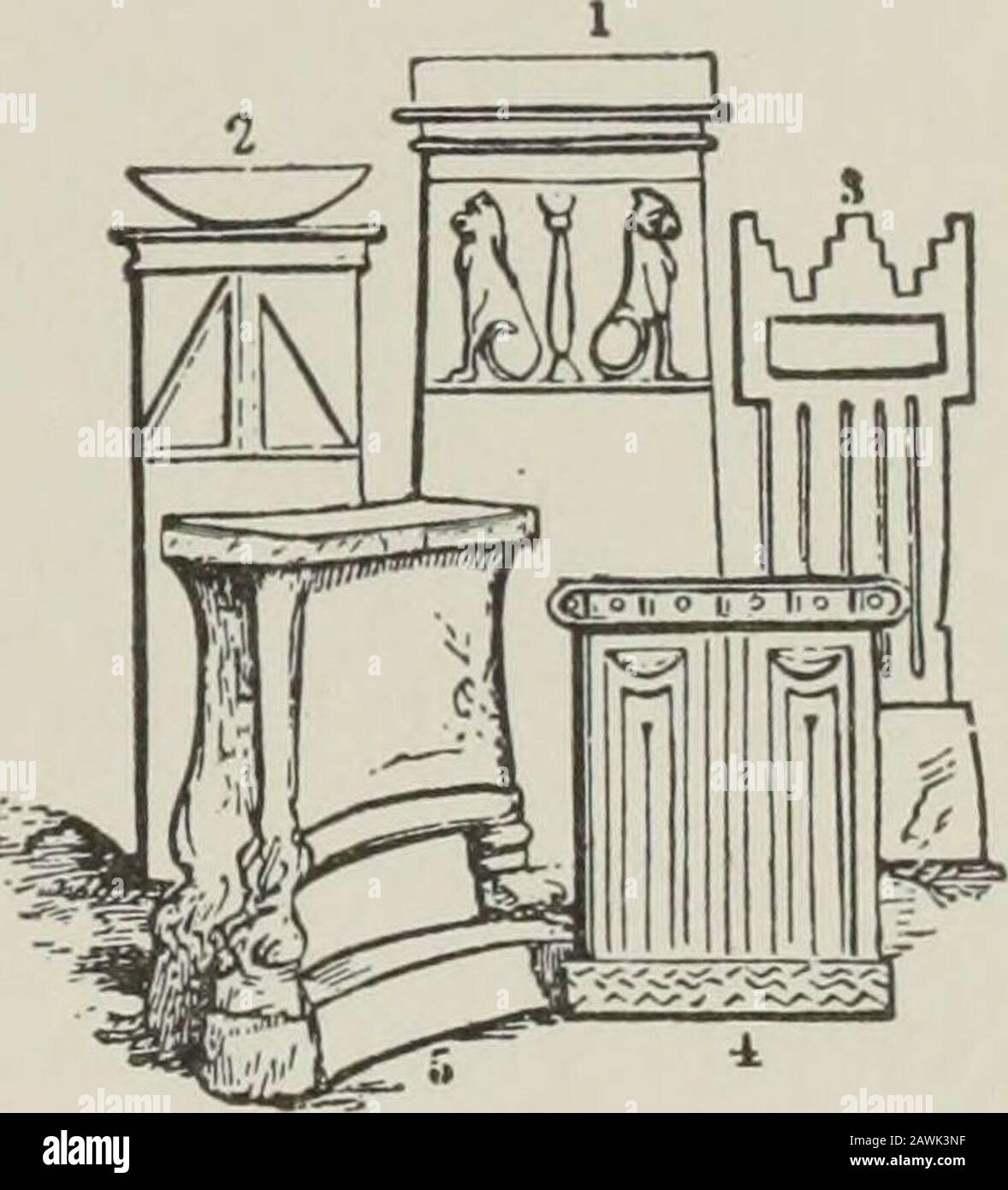 Das beliebte und kritische Bibellexikon und das Schriftwörterbuch, in dem alle religiösen Begriffe, einschließlich biographischer, geographischer, historischer, archäologischer und lehrerischer Themen, vollständig definiert und erläutert werden, könnte von vielen von ihnen beschrieben werden, die bei der Errichtung des zweiten Templewises anwesend waren. Und Letzteres war bekannt für jene, die Herods einen Altar gebaut haben. Sehr unterschiedliche Zahlen sind jedoch aus den Beschreibungen entstanden, und das, was wir hier vorstellen, ist vielleicht das beste und wahrscheinlichste von ihnen. (6) Der Räucheraltar, der in seinen Teilen und Verwendungen sehr einfach ist, wurde neu gestaltet Stockfoto