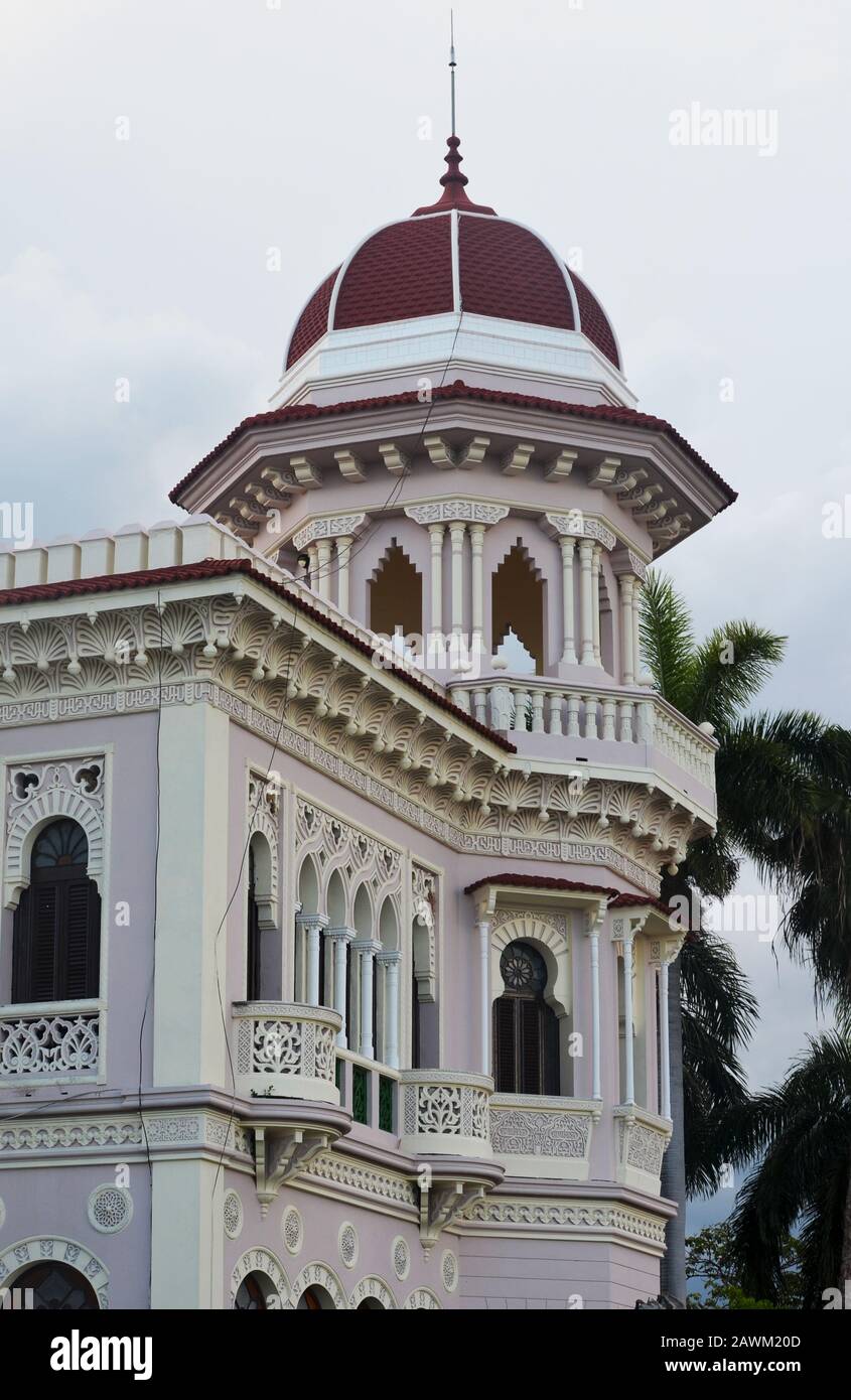 Cienfuegos, alias "la Perla del Sur", eines der besten Beispiele für die Stadtplanung im 19. Jahrhundert in Kuba Stockfoto